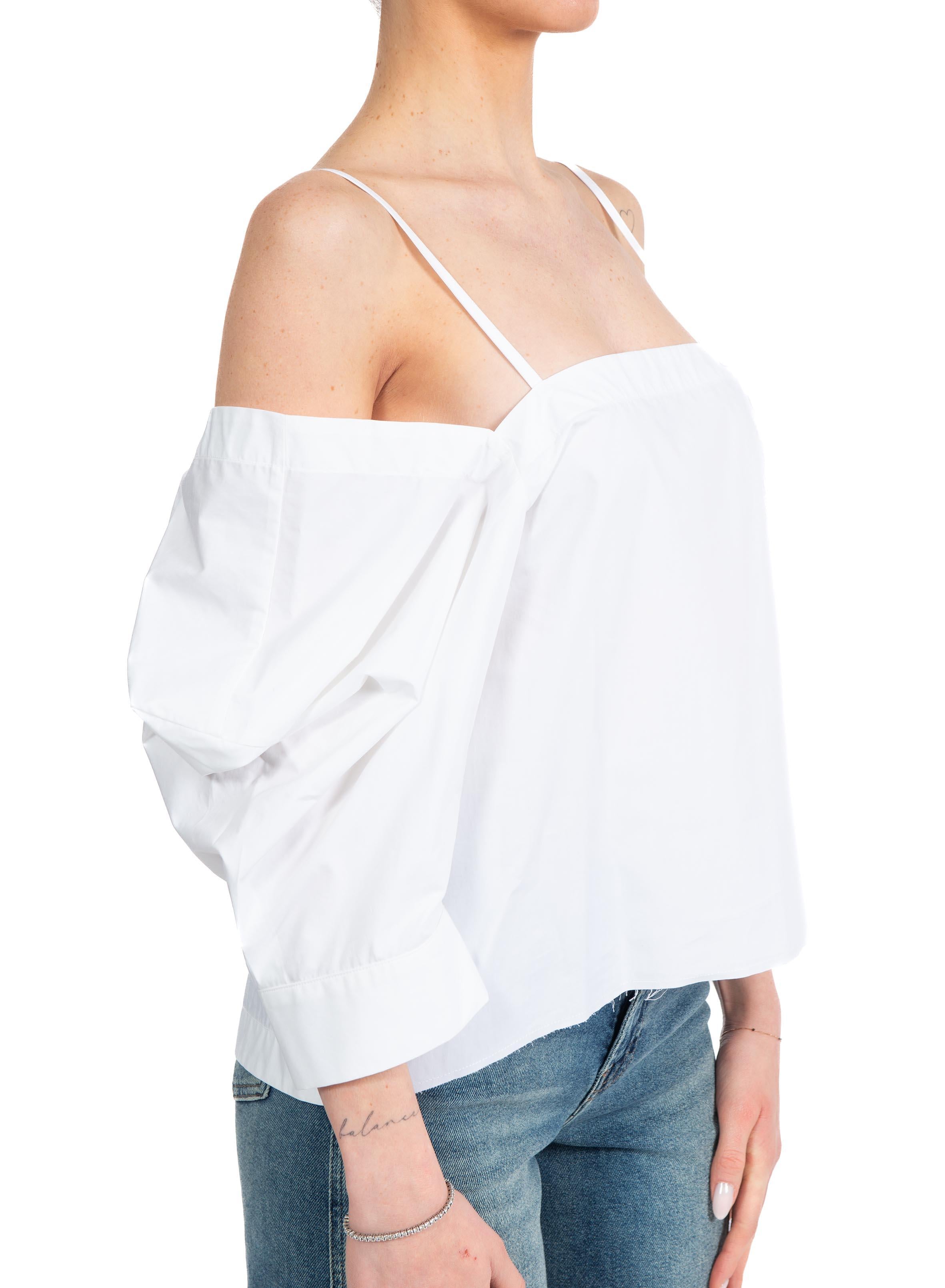 Blusa Aira bianca AIRA F6SK64 BIANCO LIVIANA CONTI 