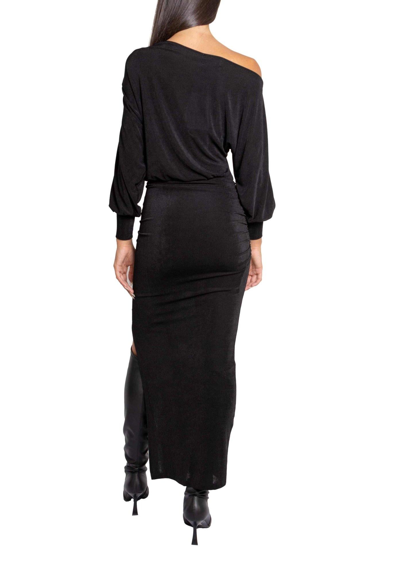 Abito lungo in maglia elasticizzata EQUAL N ESSENTIEL ANTWERP 