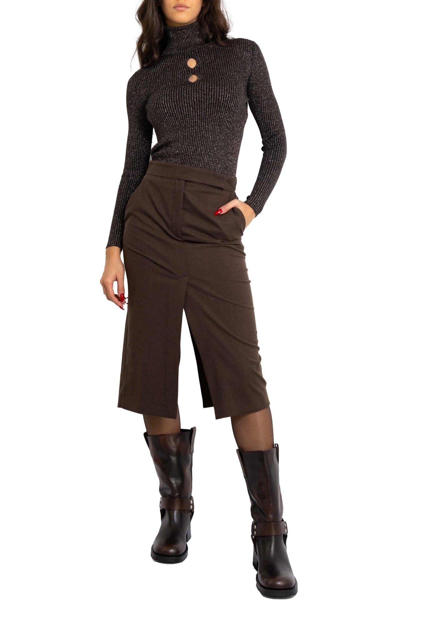 Gonna midi con spacchi 3565 4178 M ALICE MILLER 