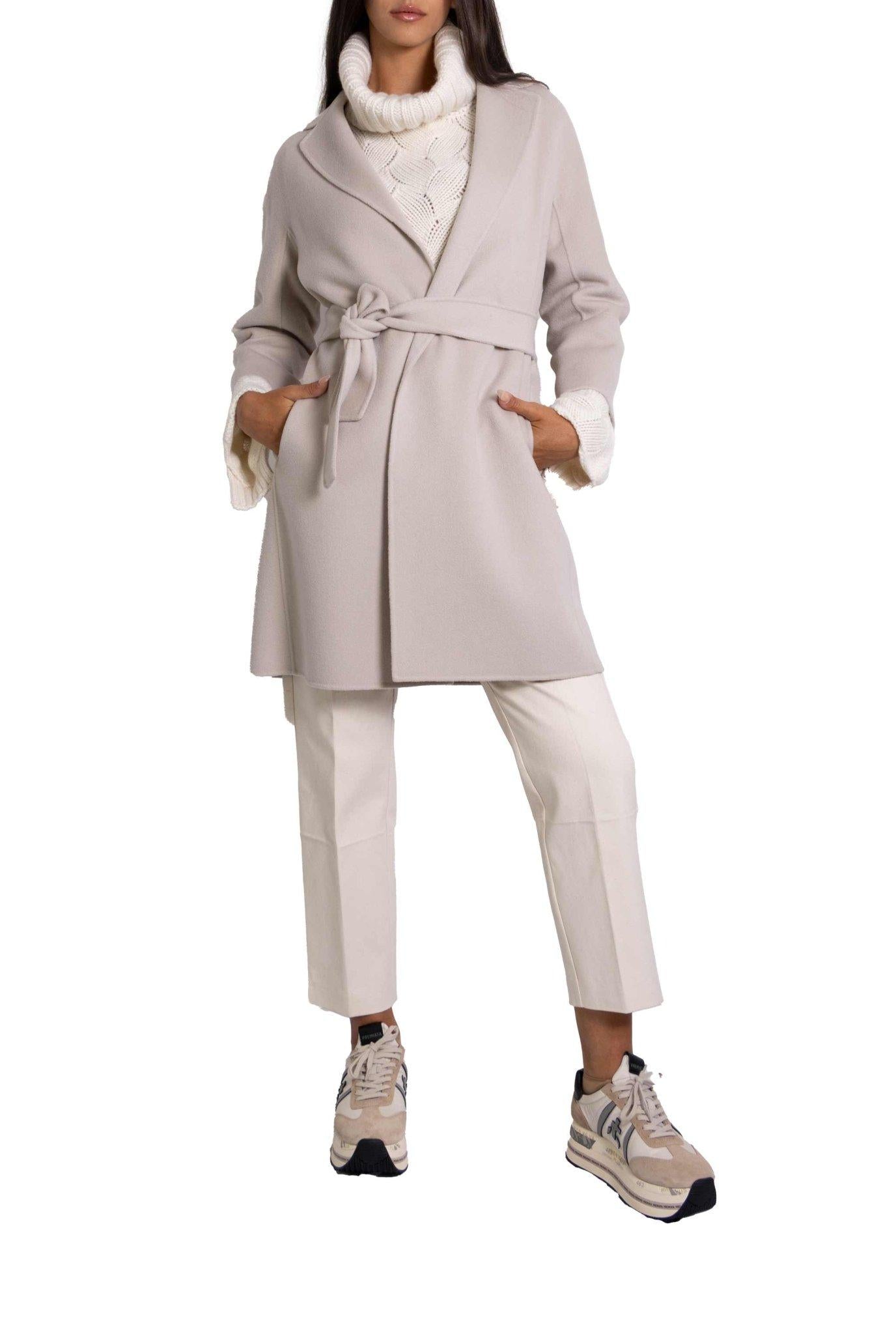 Cappotto Arona panna cipriato corto ARONA 055 MAX MARA 