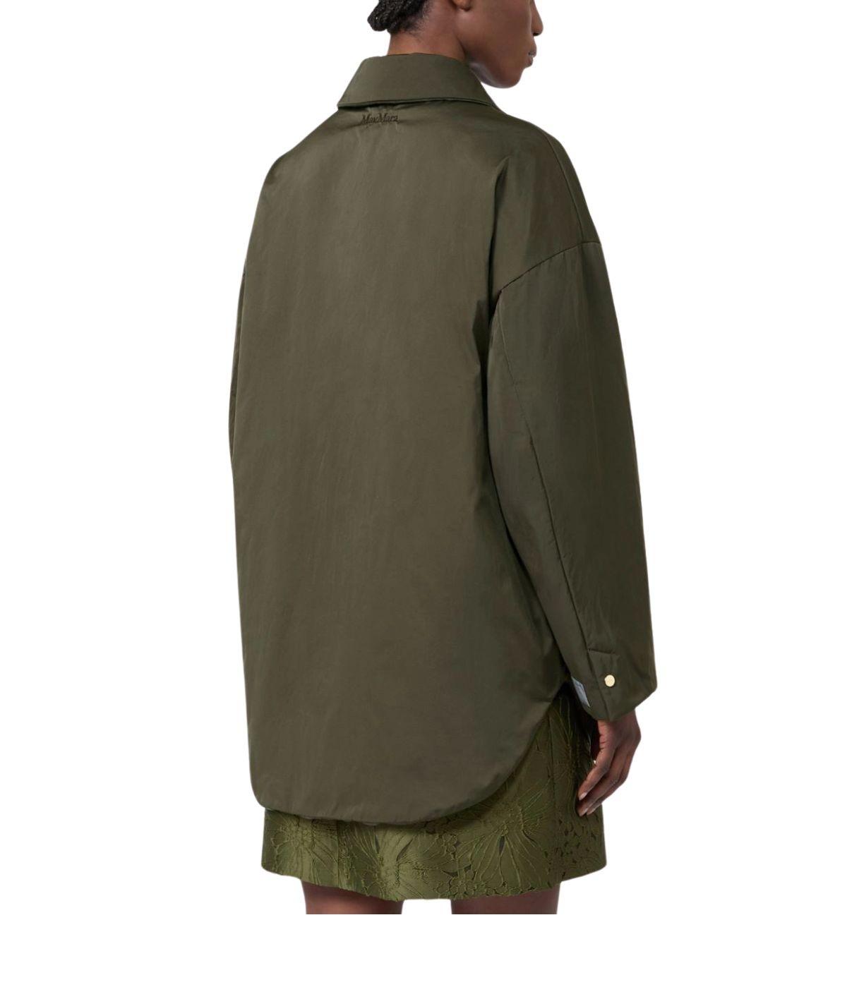 Giaccone imbottita reversibile verde kaki Carlotta CARLOTTA 012 VERDE MAX MARA THE CUBE 