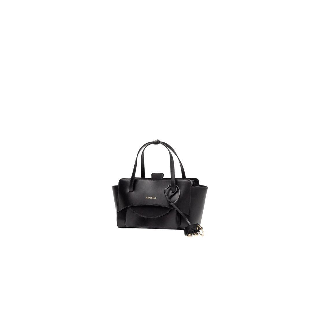 Borsa Flap S nera FLAP S PREMIERE BLACK HIDESINS 