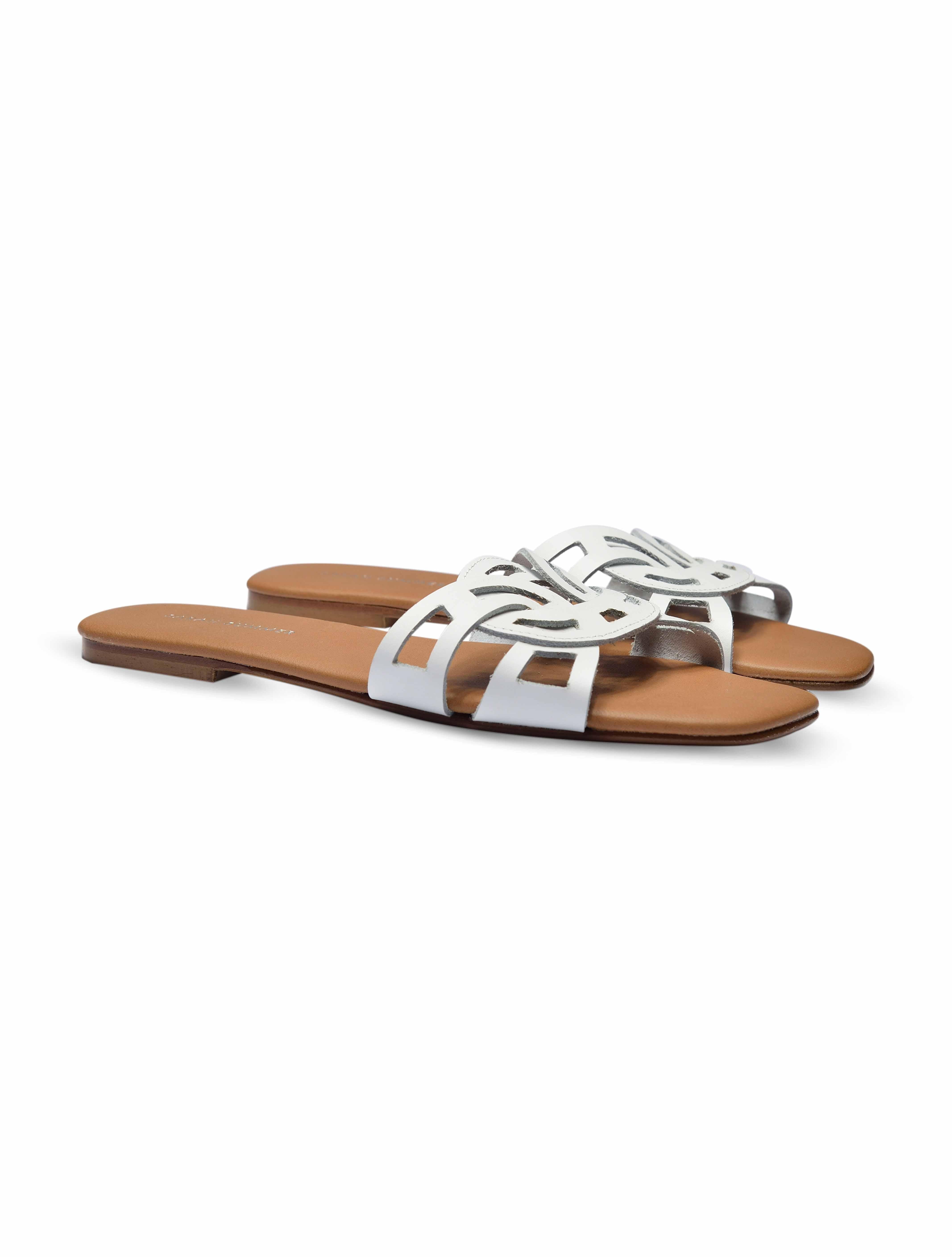 Sandalo con intreccio forato 13488 B SARAH SUMMER 