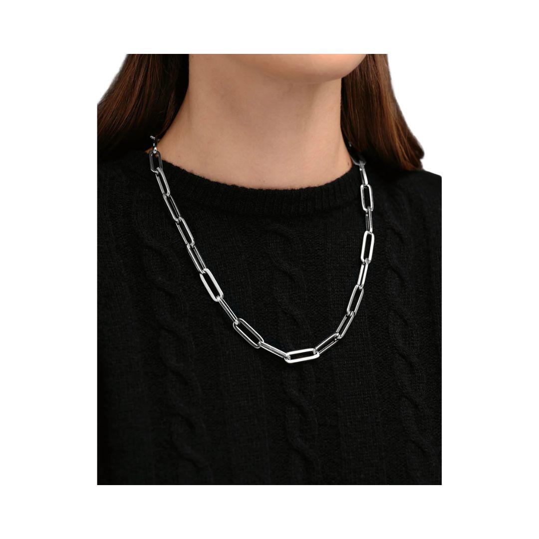 Collana Square Argento LACE SQUARE SILVER FEDERICA TOSI 