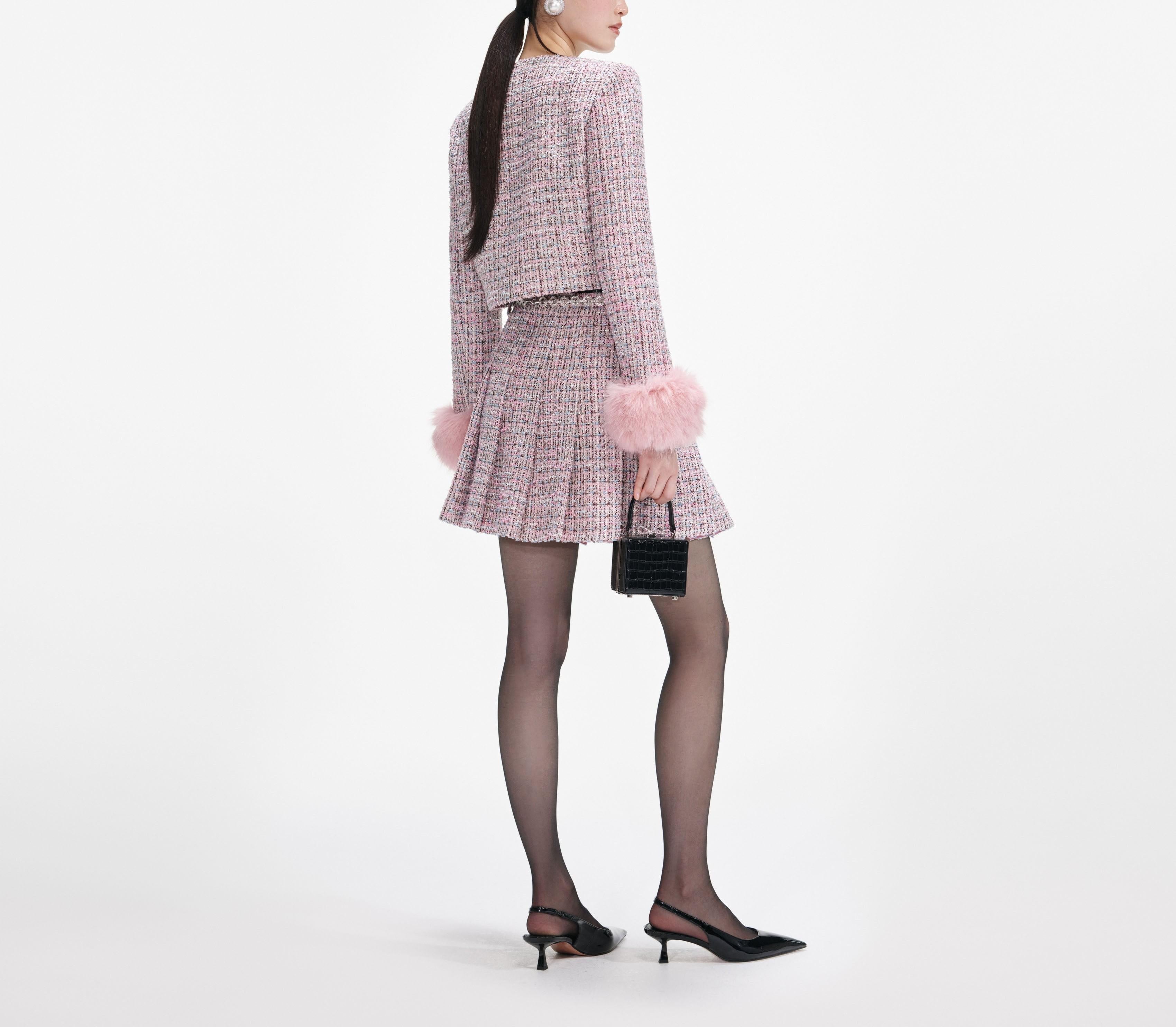 Giacca Chanel Boucle 098J PINK SELF PORTRAIT 