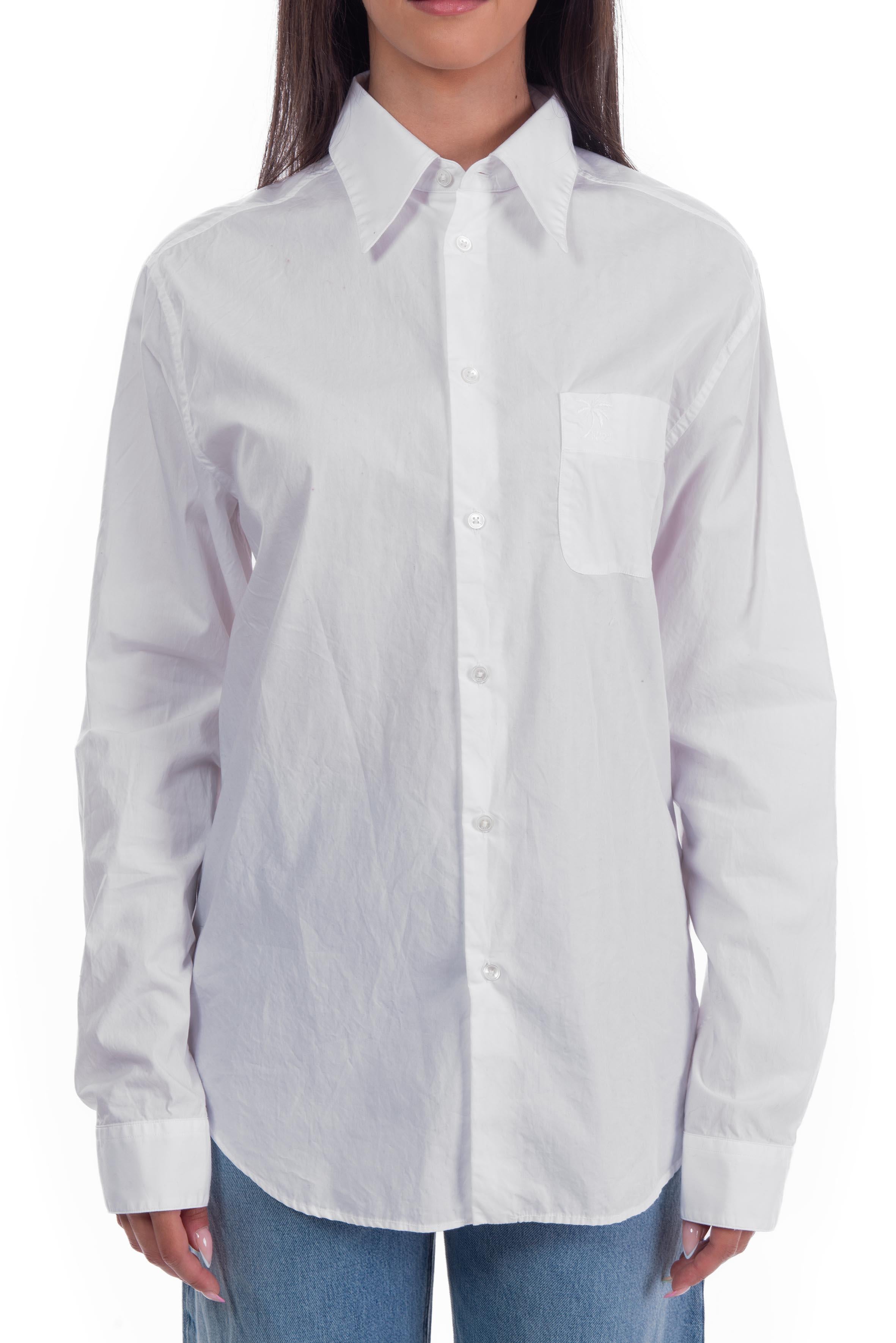 Camicia con taschino bianco G025 B N° 21 