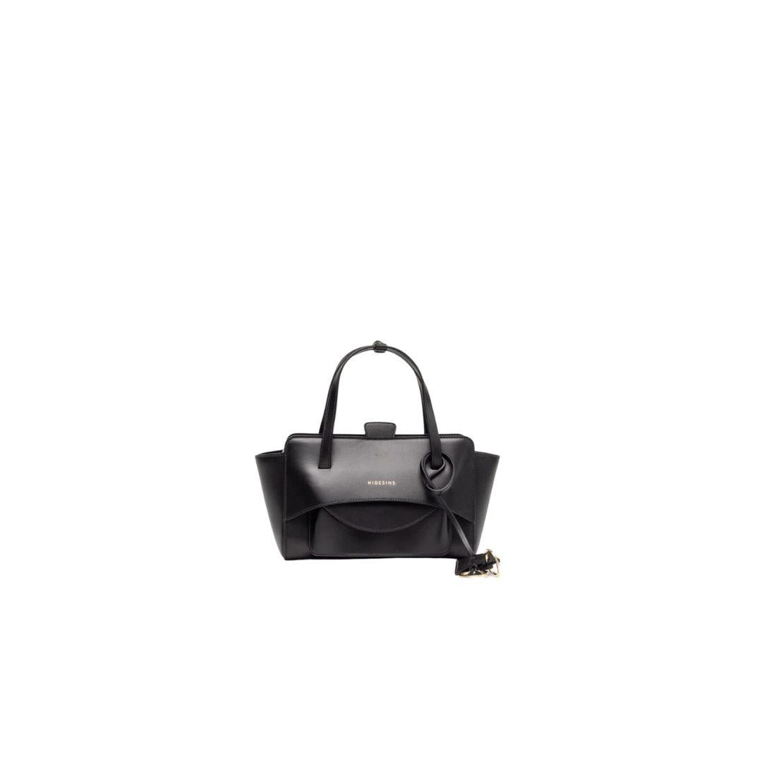 Borsa Flap S nera FLAP S PREMIERE BLACK HIDESINS 