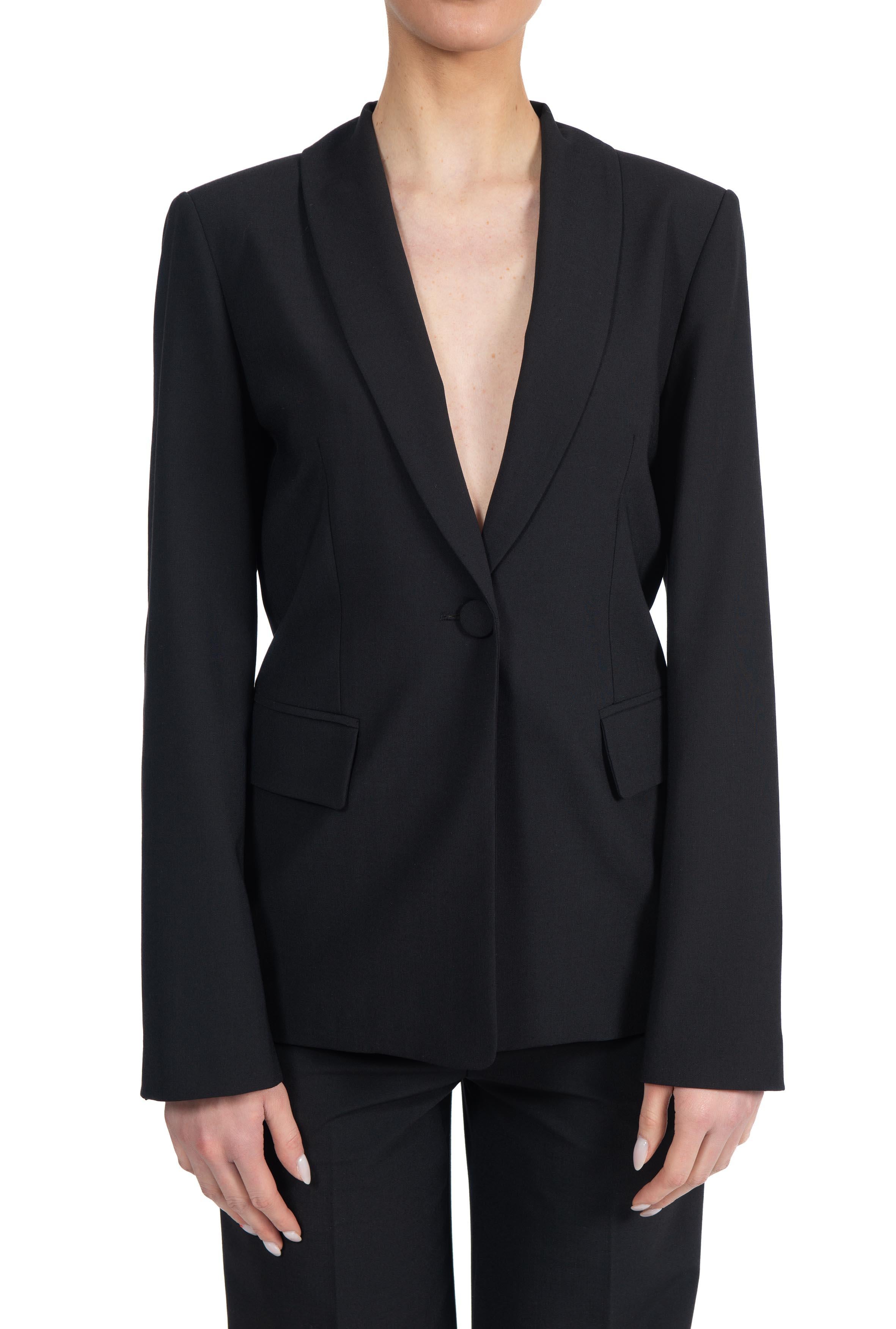 Giacca Cipriana nero CIPRIANA Y6SI08 NERO SEMICOUTURE 