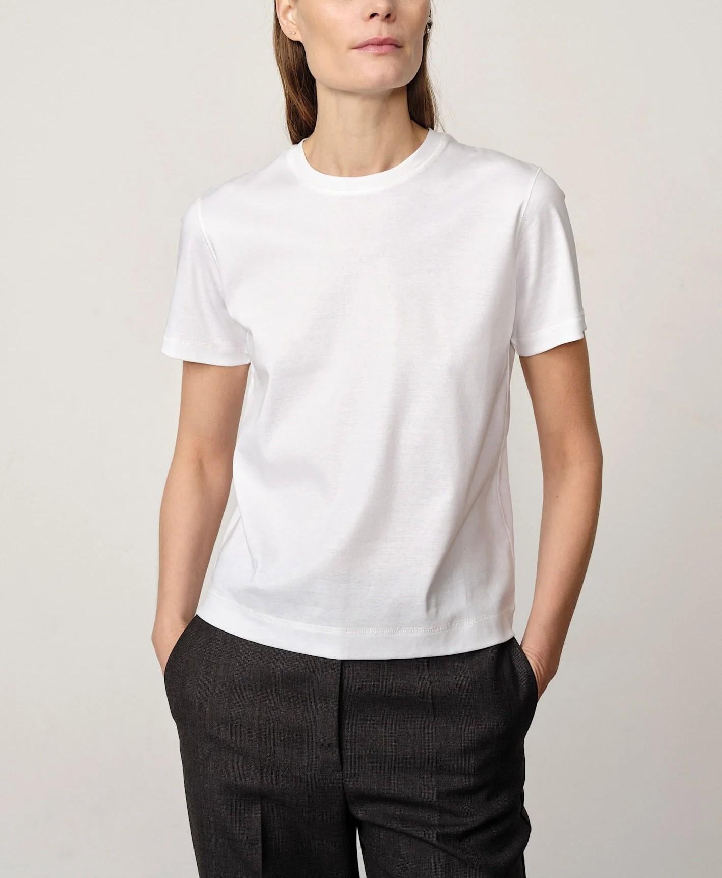 T-shirt Ditlev DITLEV WHITE HERSKIND 