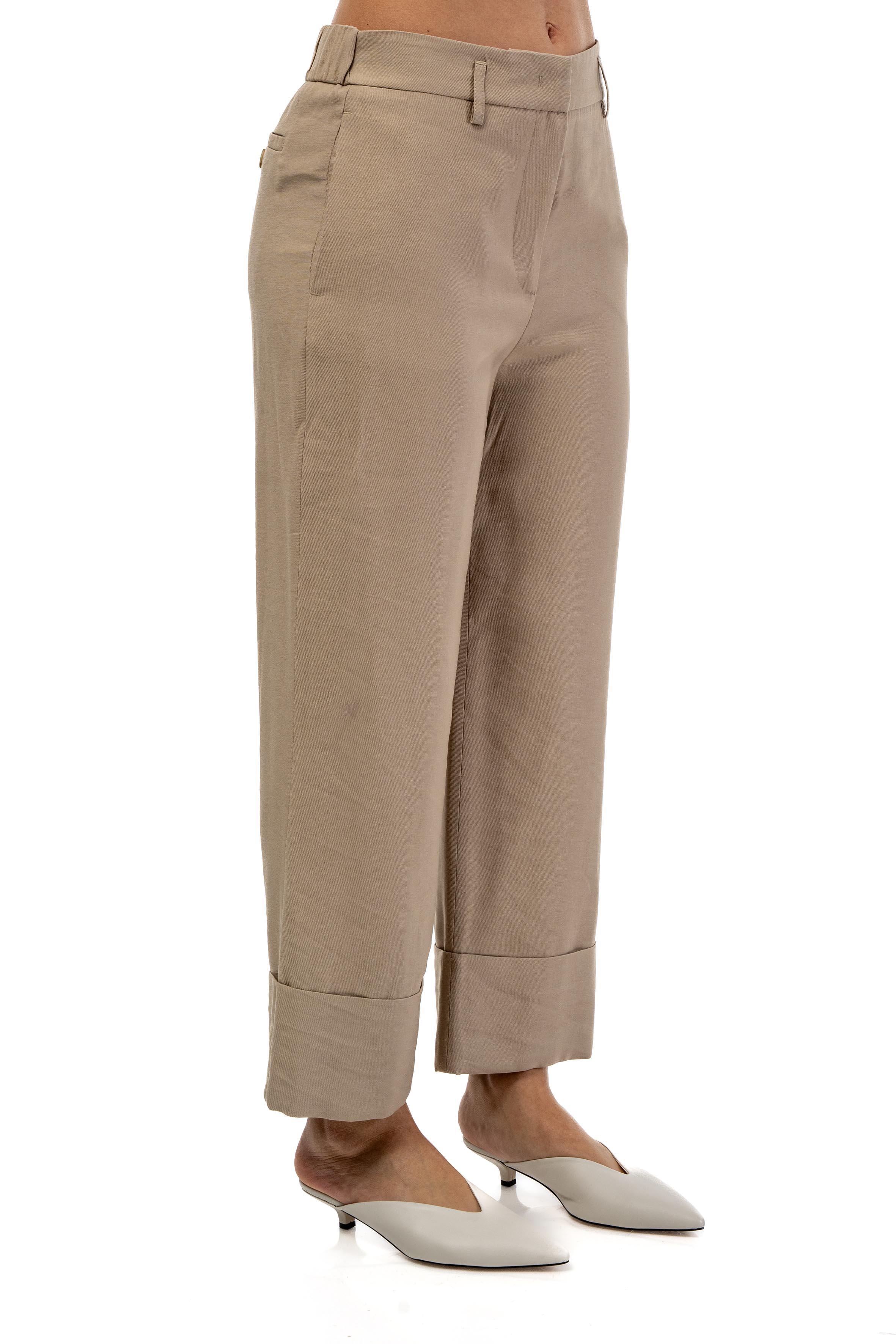Pantalone palazzo con risvolto 4276 4279 B ALICE MILLER 