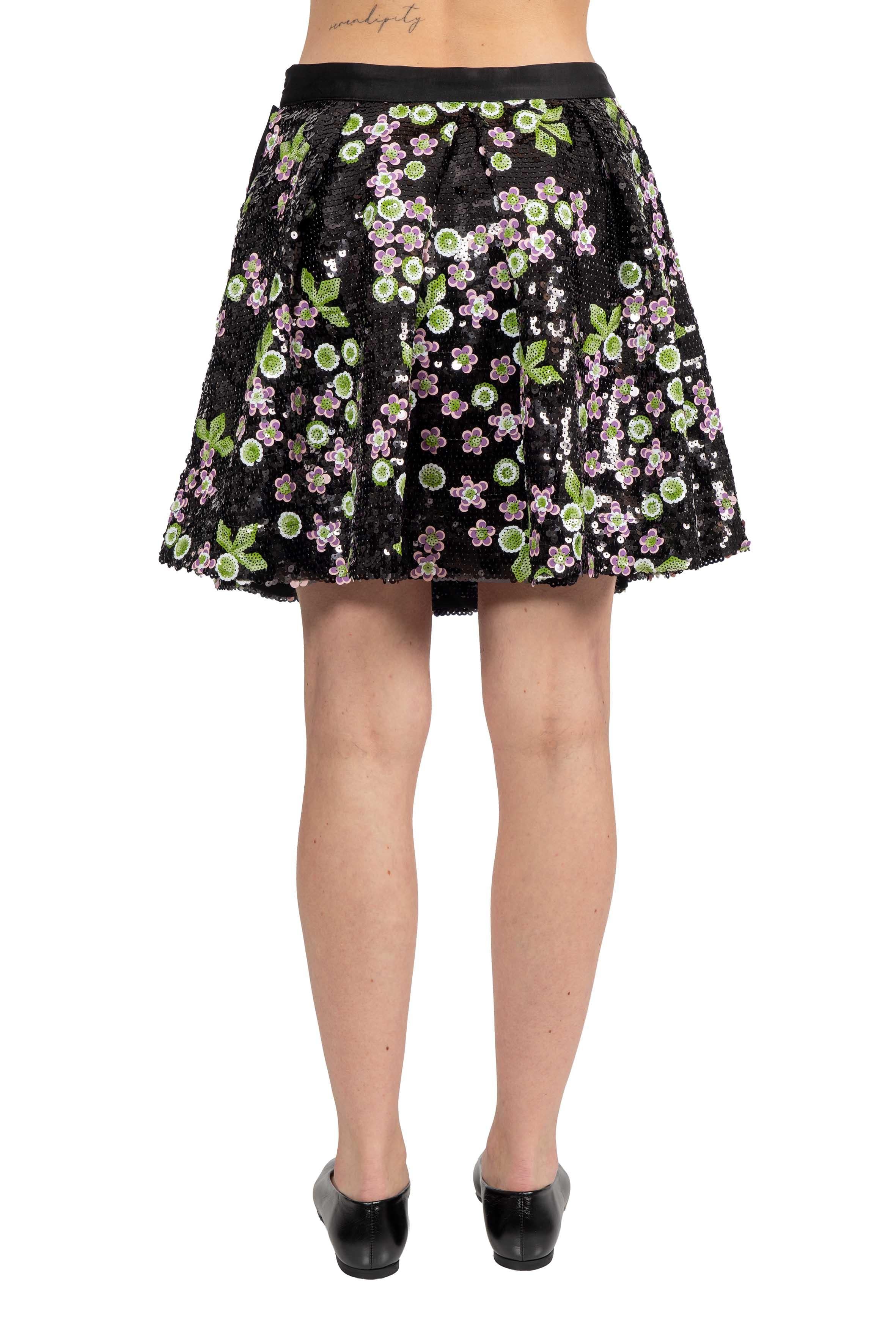 Minigonna Japanese con paillettes JAPANESE MINI SHIRT COMBO 1 ESSENTIEL ANTWERP 