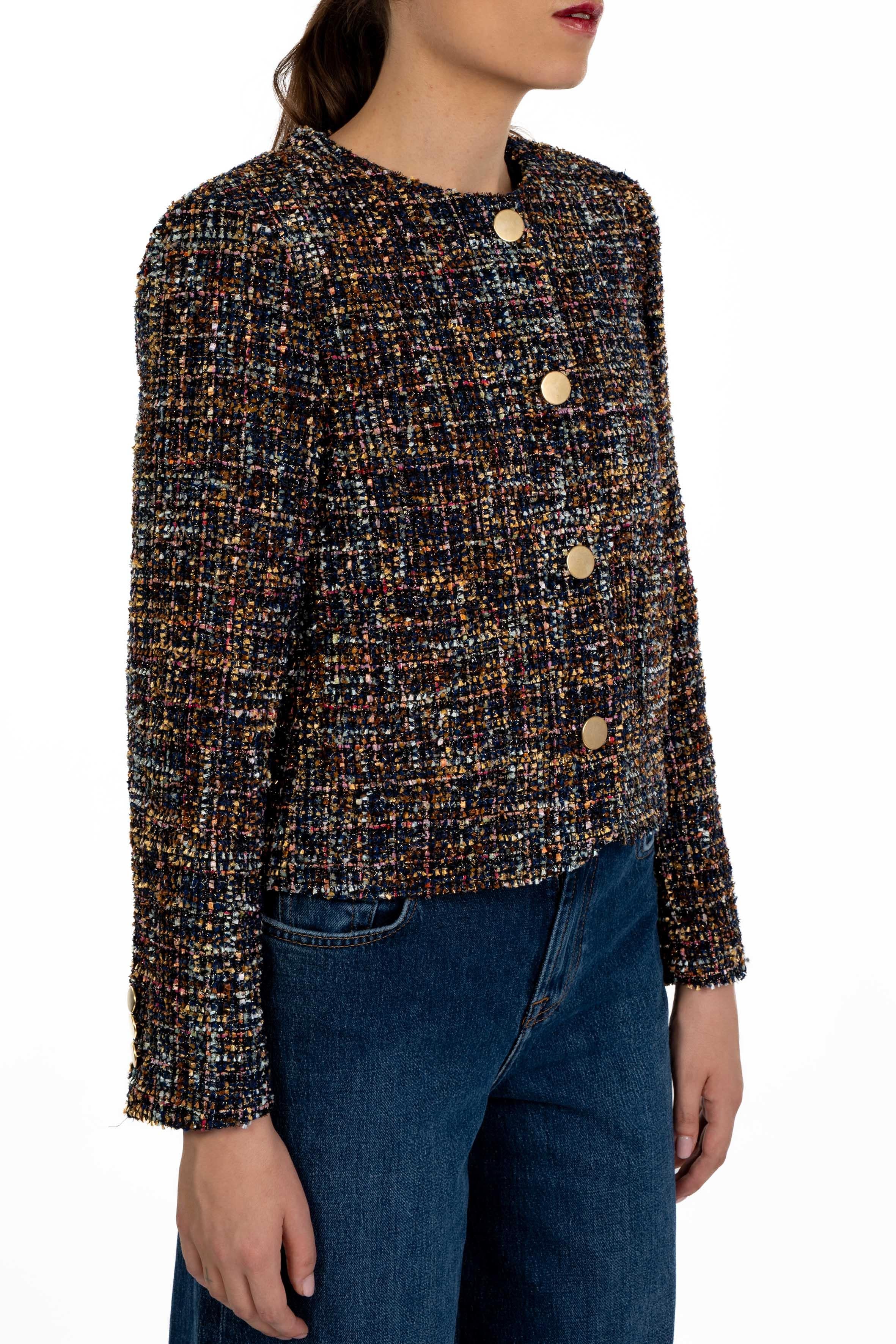 Giacca in bouclè multicolor 4423 4366 M ALICE MILLER 