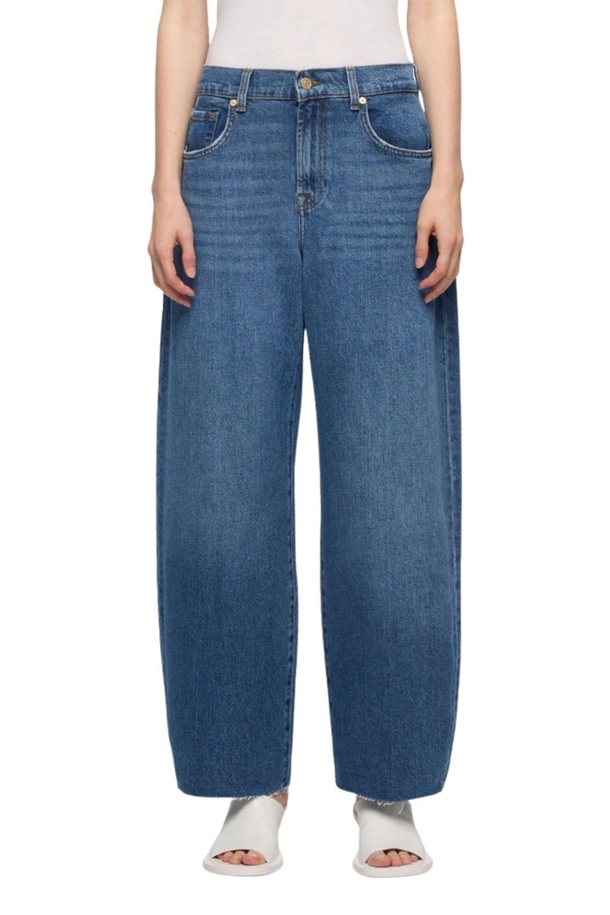 Jeans Ballon bonnie curvilinear BONNIE CURVILINEAR SANTA CRUZ U7SCZ 7 FOR ALL MANKIND 