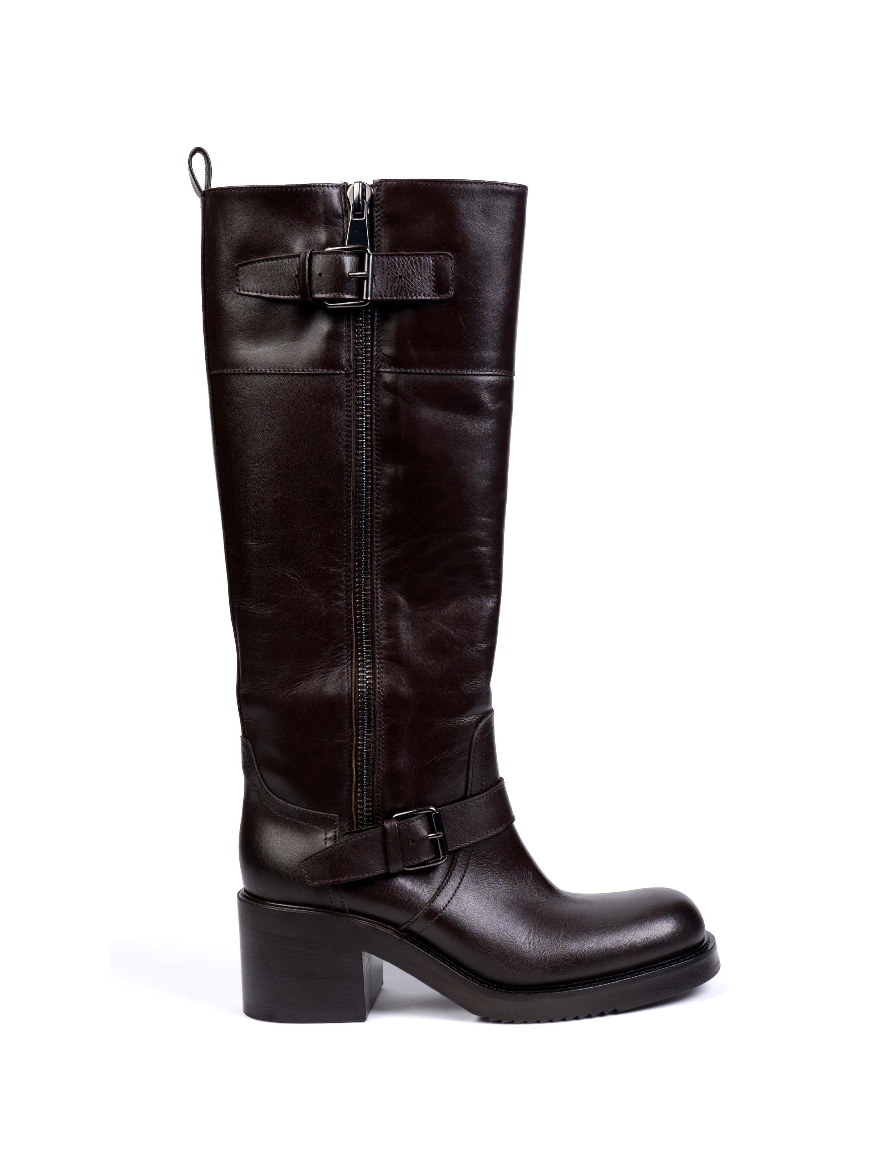 Stivale zip laterale E4294 T ELENA IACHI 