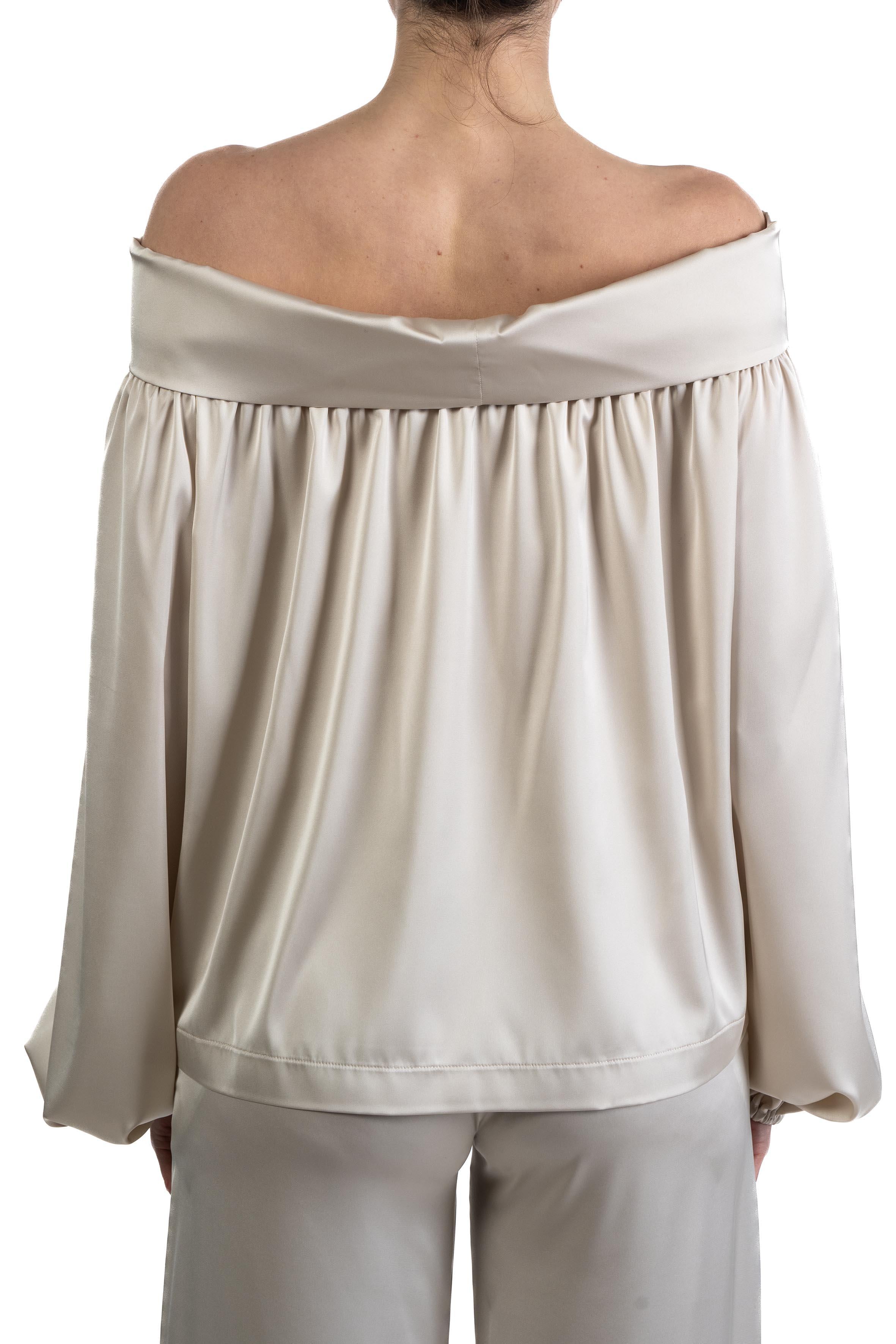 Blusa raso spalle scese 60670 MARMOÙ D.EXTERIOR 