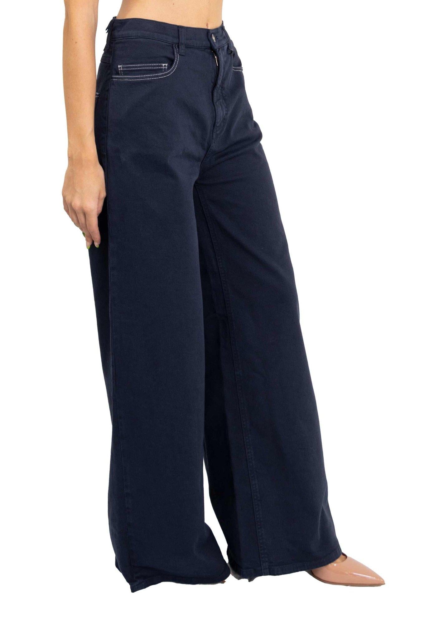 Jeans blu con gamba ampia 2211 0068 B N° 21 