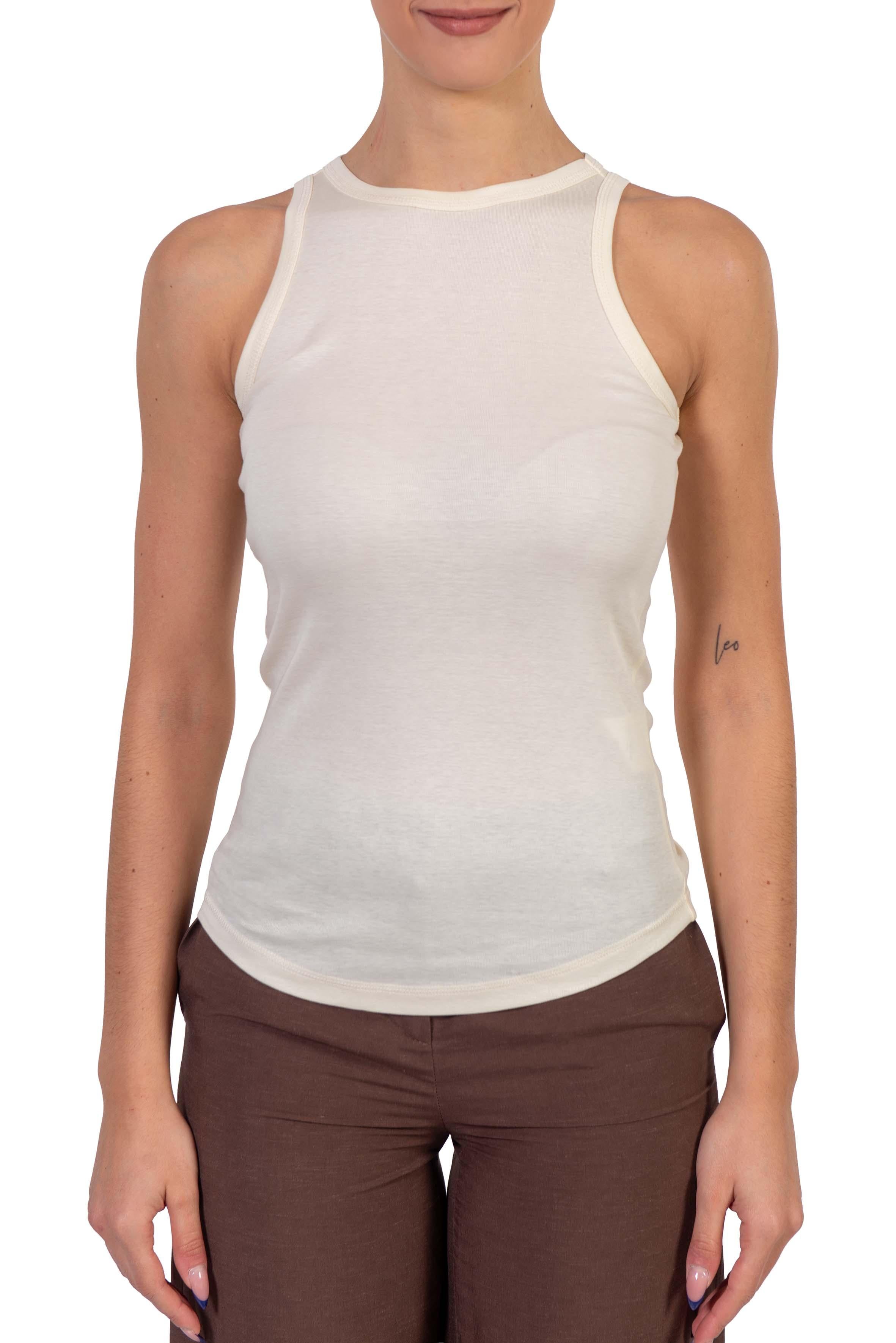 Canotta panna SABINA TOP CREME HERSKIND 