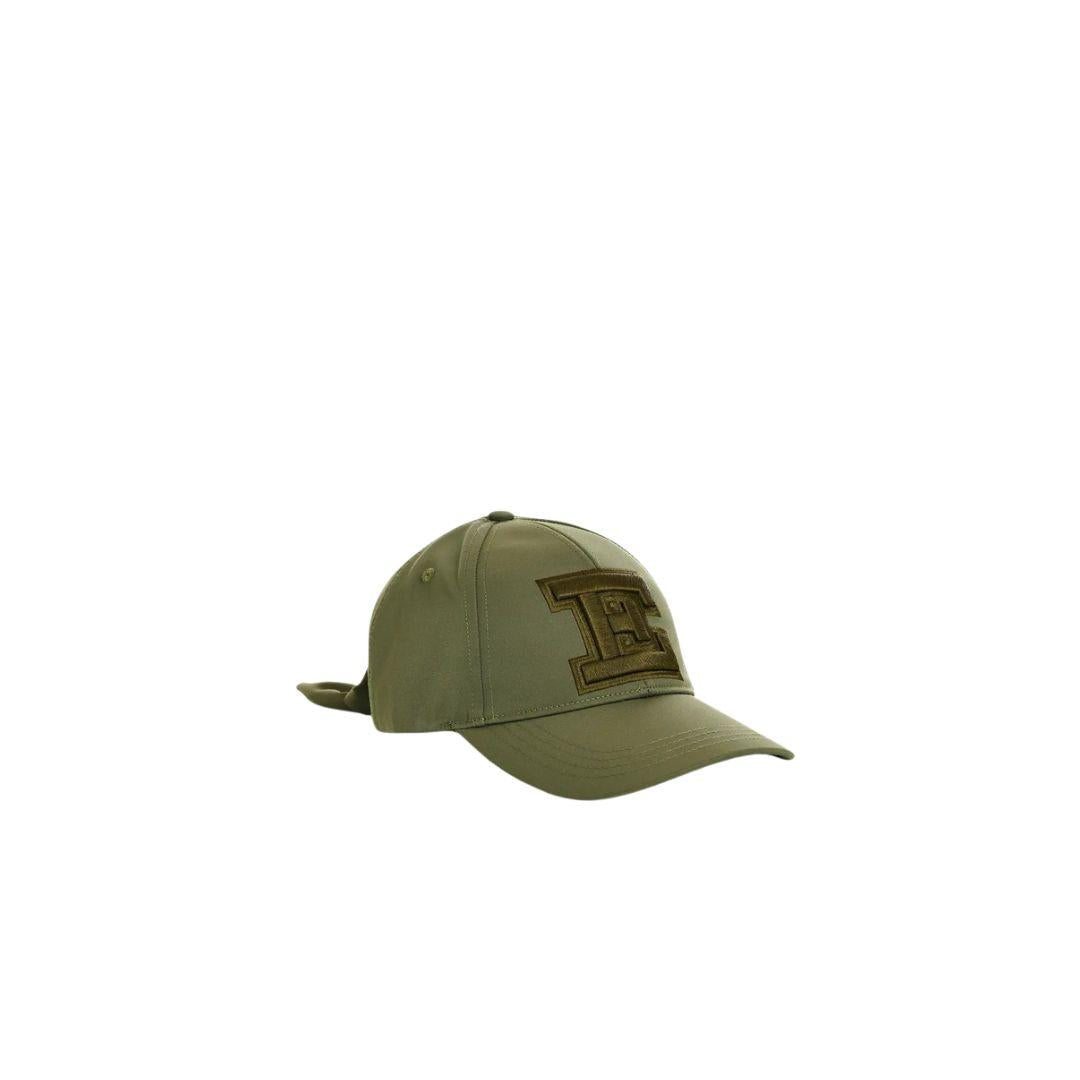 Berretto da baseball verde. JINY OLIVE ESSENTIEL ANTWERP 