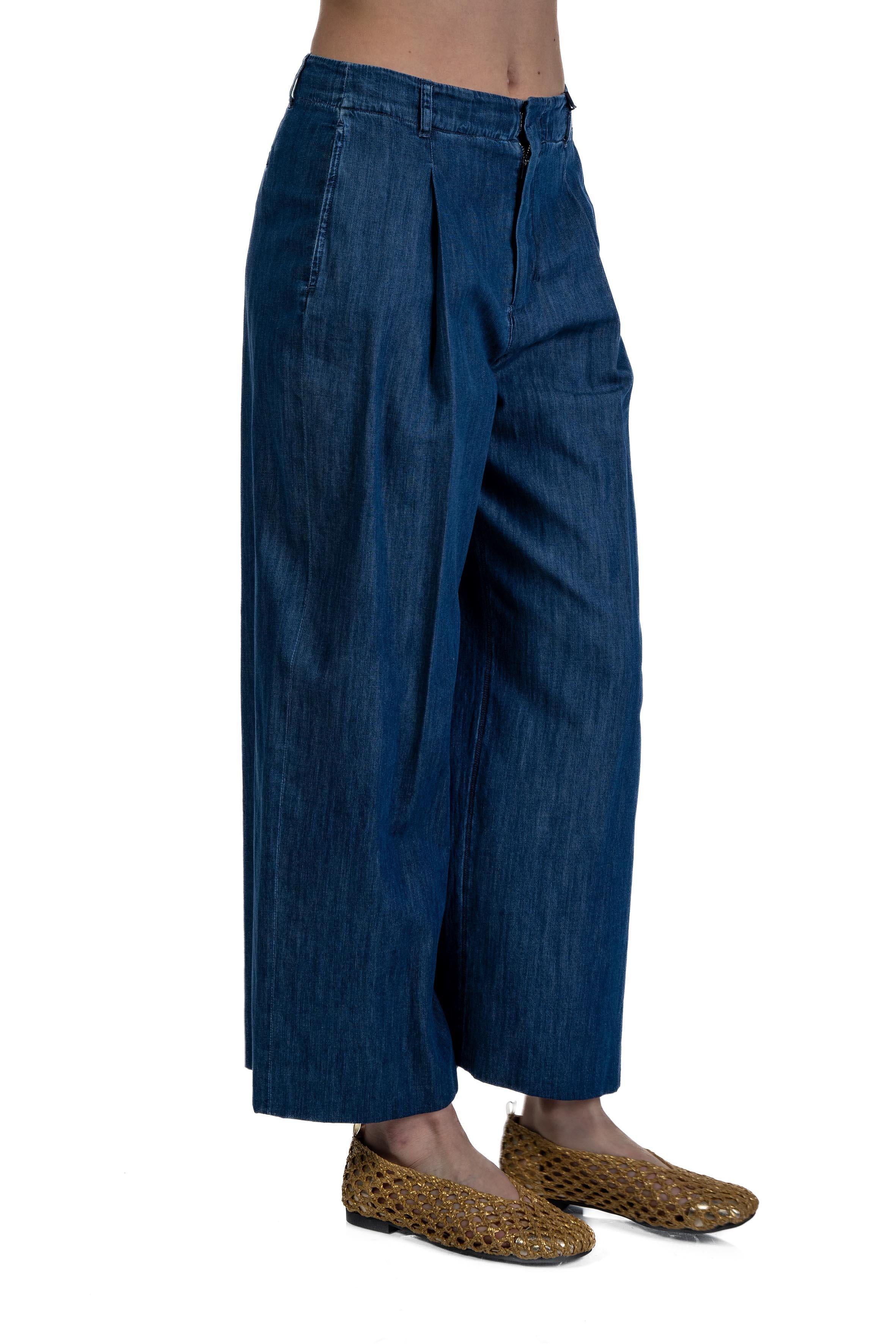Pantalone Sophie  in demin SOPHIE 002 MAX MARA 