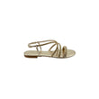 Sandalo strass oro