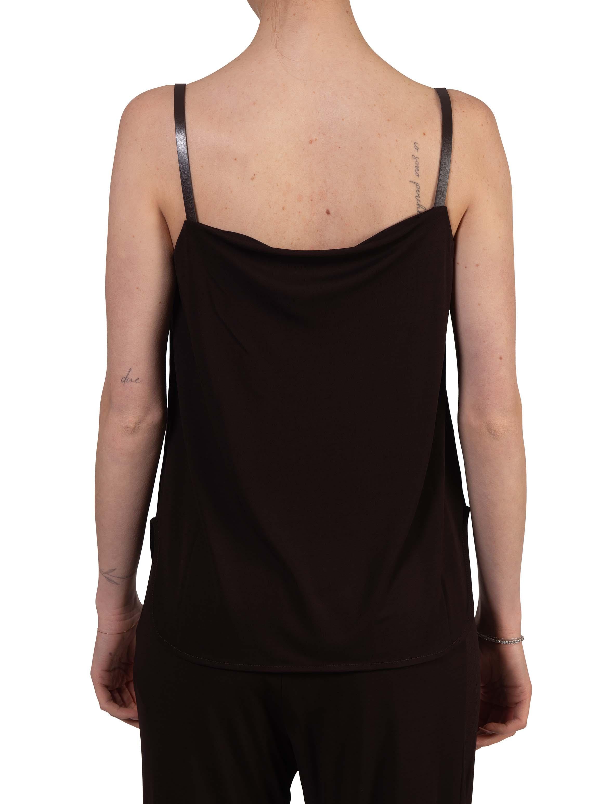 Top Kayly testa di moro KAYLY TESTA DI MORO SEMICOUTURE 