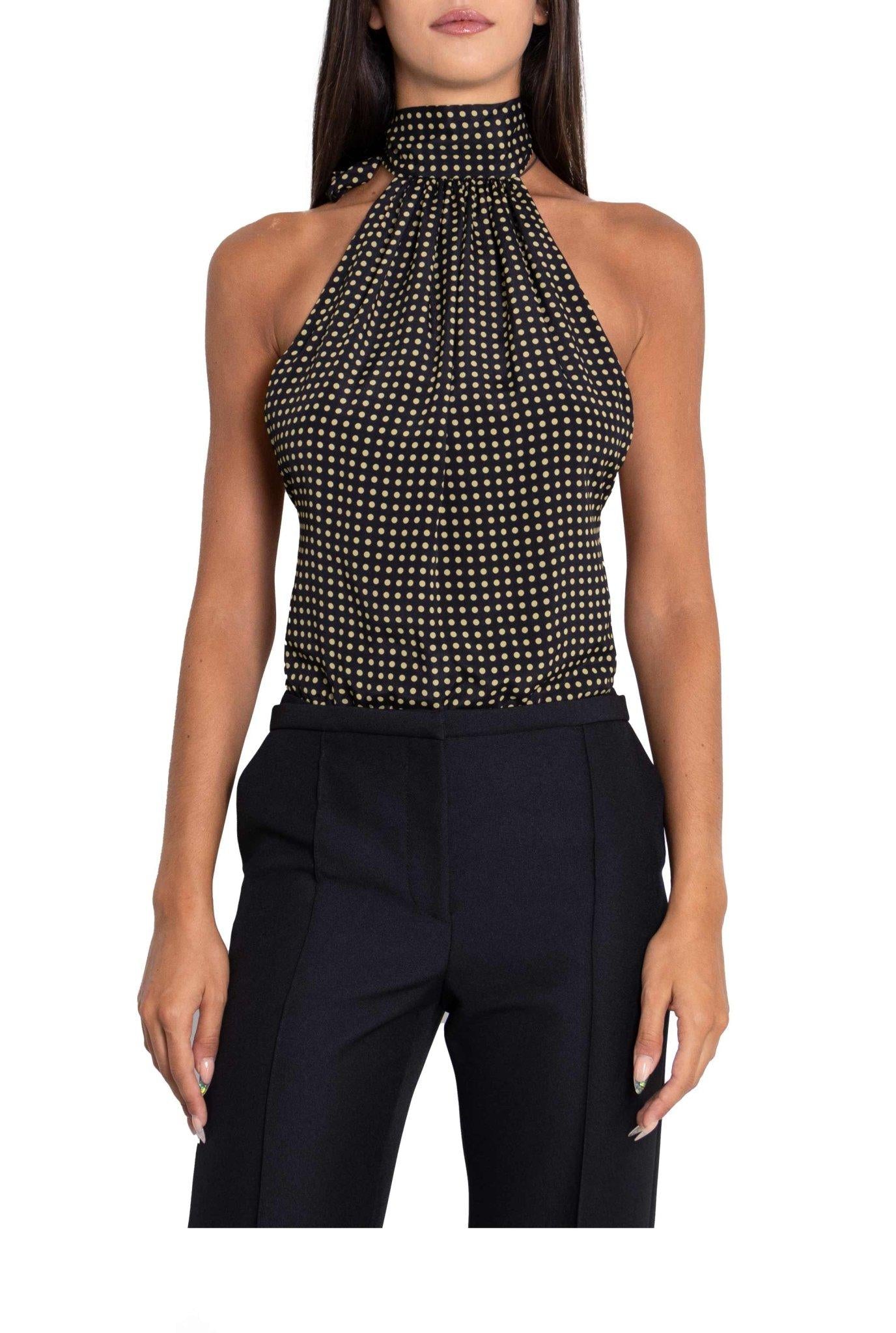 Body a pois nero e panna 1102 7153 N PHILOSOPHY 
