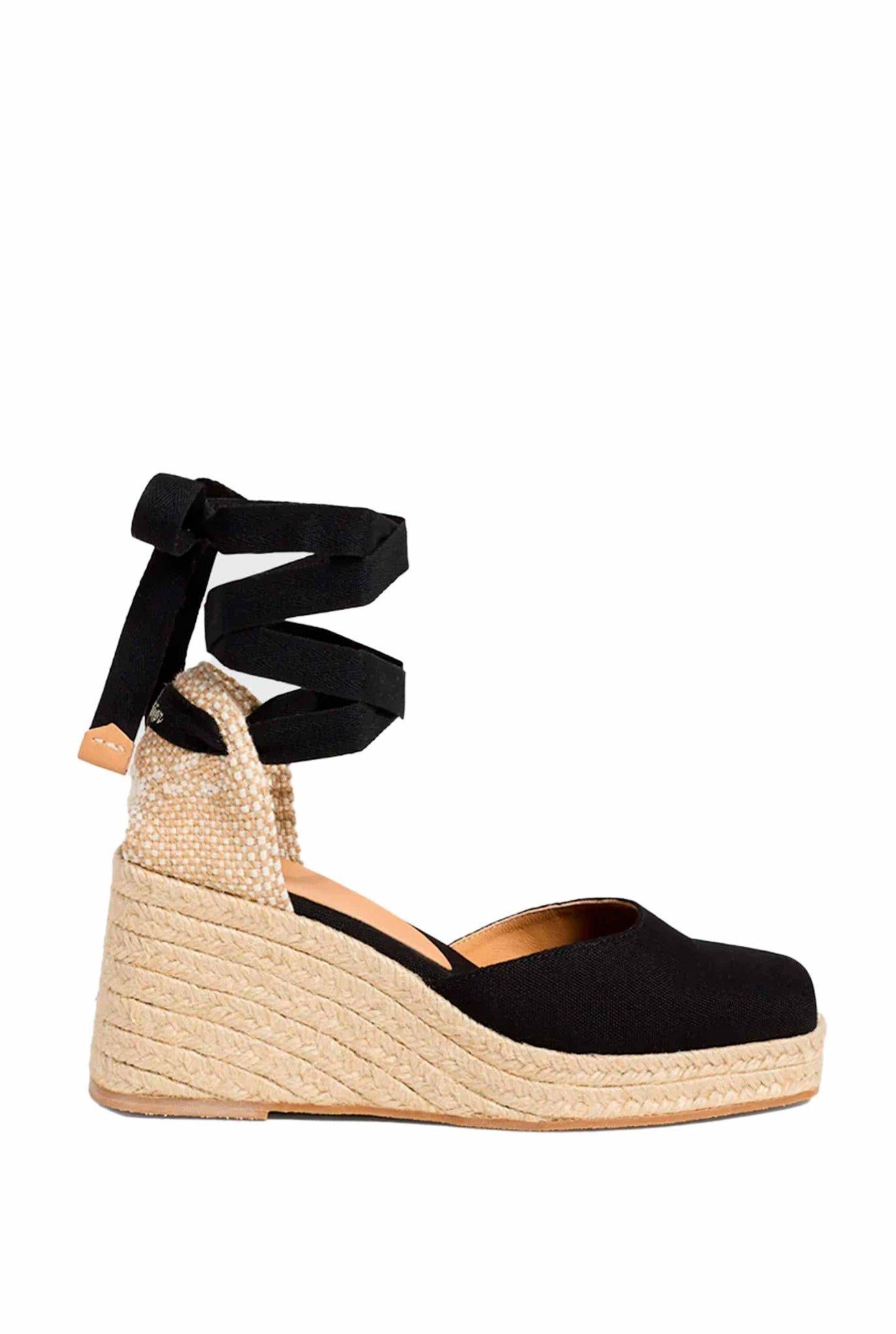 Espadrilles Tina Jute /002 Nero TINA JUTE N CASTANER 