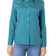 Camicia in seta ottanio