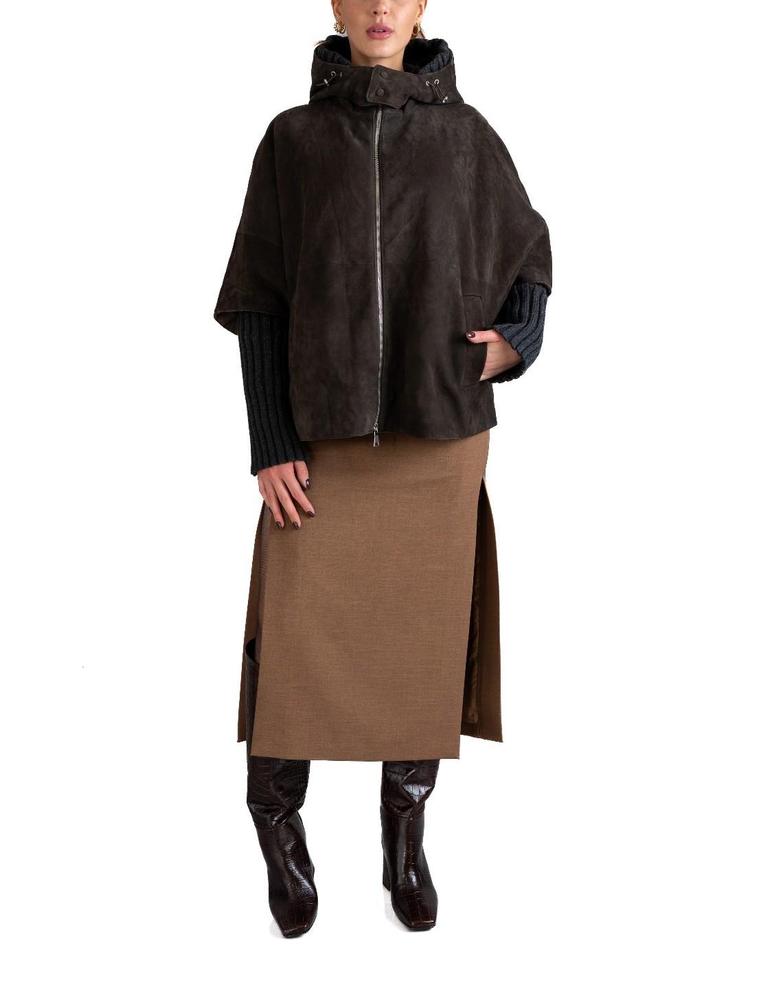 Giaccone Alaska ALASKA MOKA THE JACKIE LEATHERS 