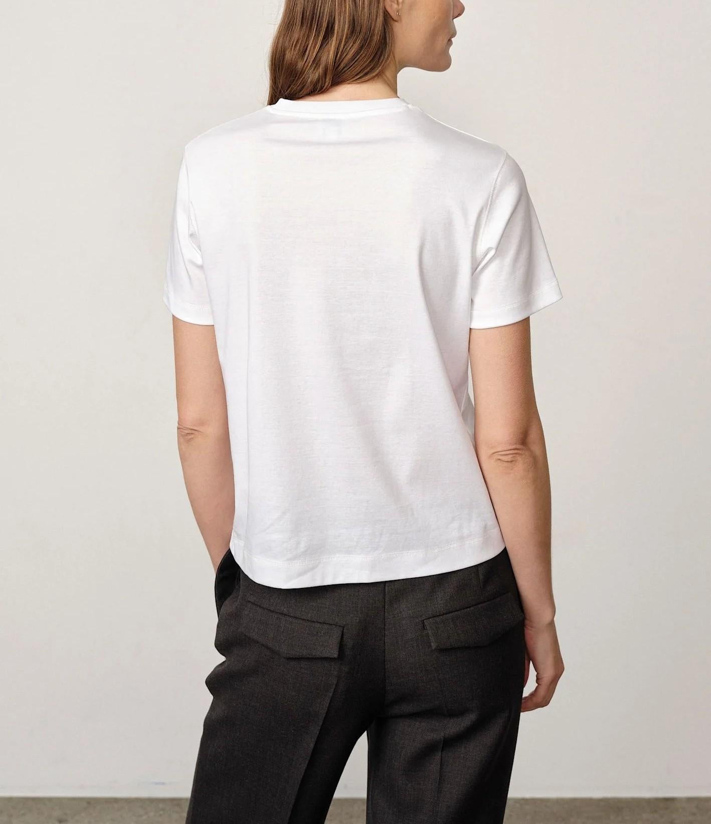 T-shirt Ditlev DITLEV WHITE HERSKIND 