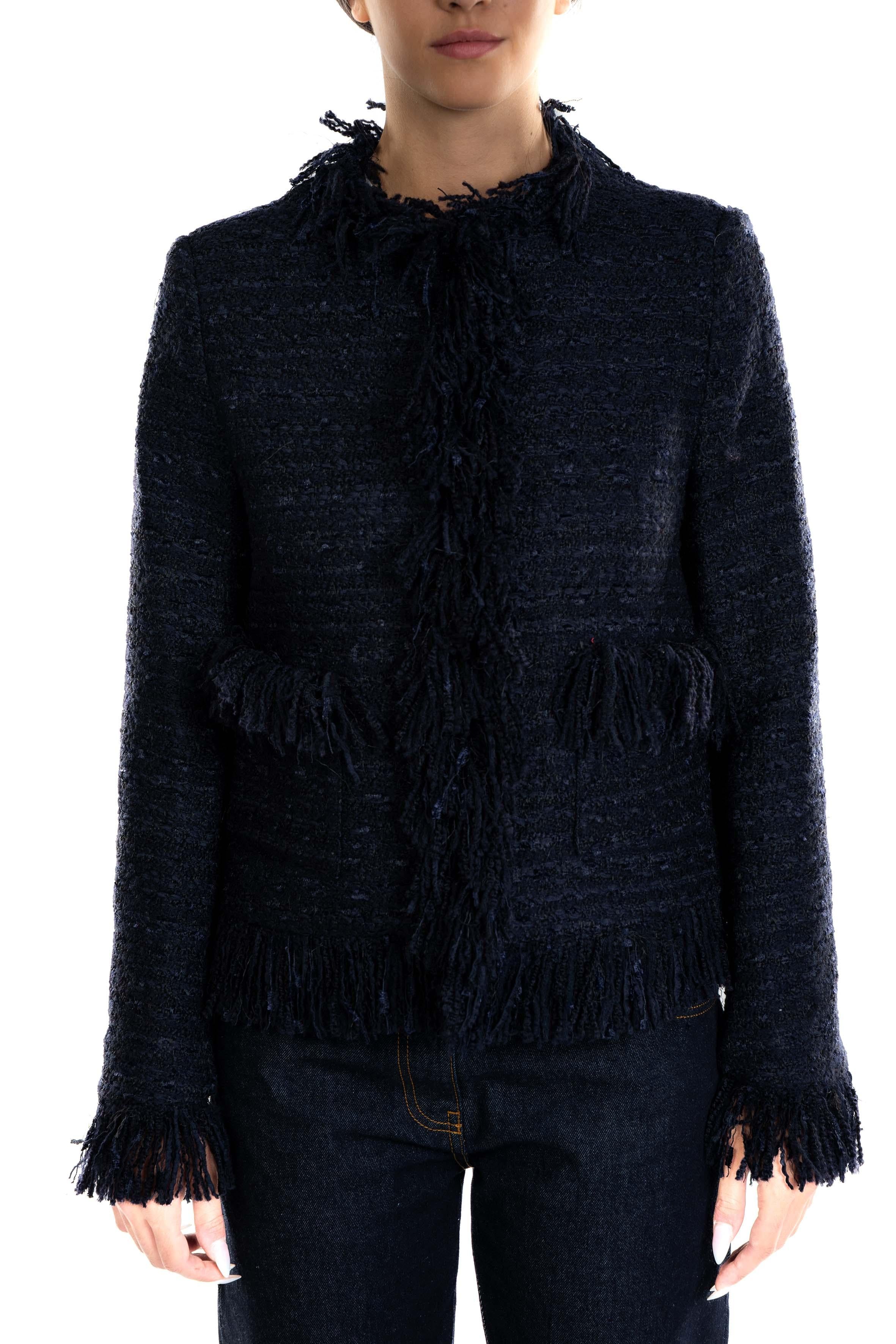 Giacca bouclè Iskra ISKRA NAVY ESSENTIEL ANTWERP 