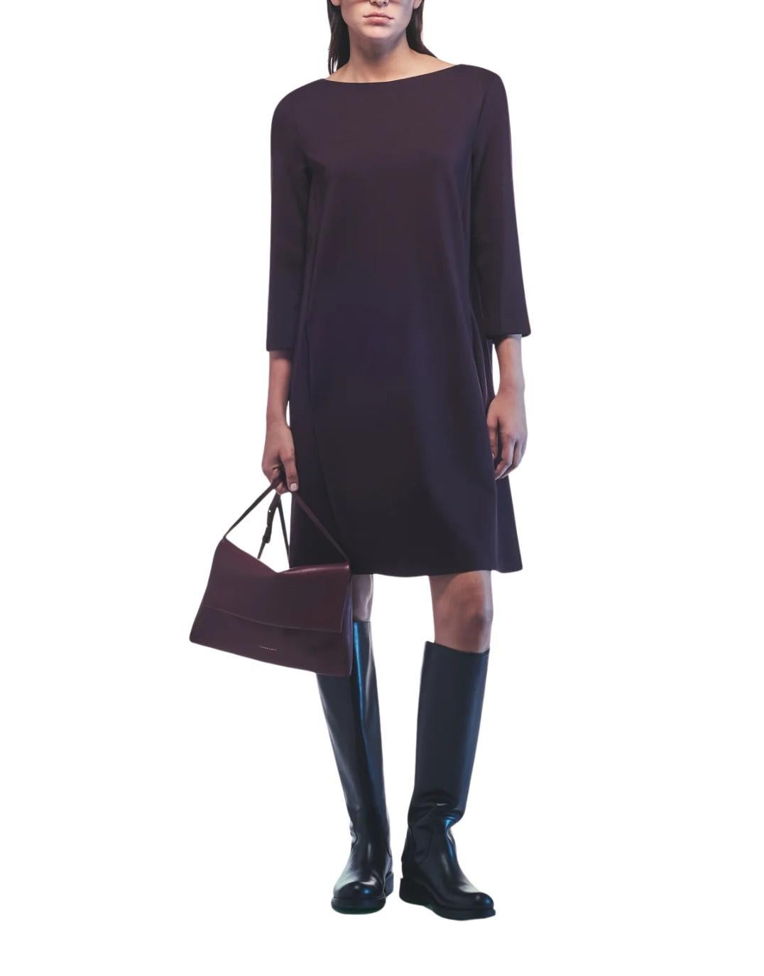 Abito midi Katia bordò KATIA D94 LIVIANA CONTI 