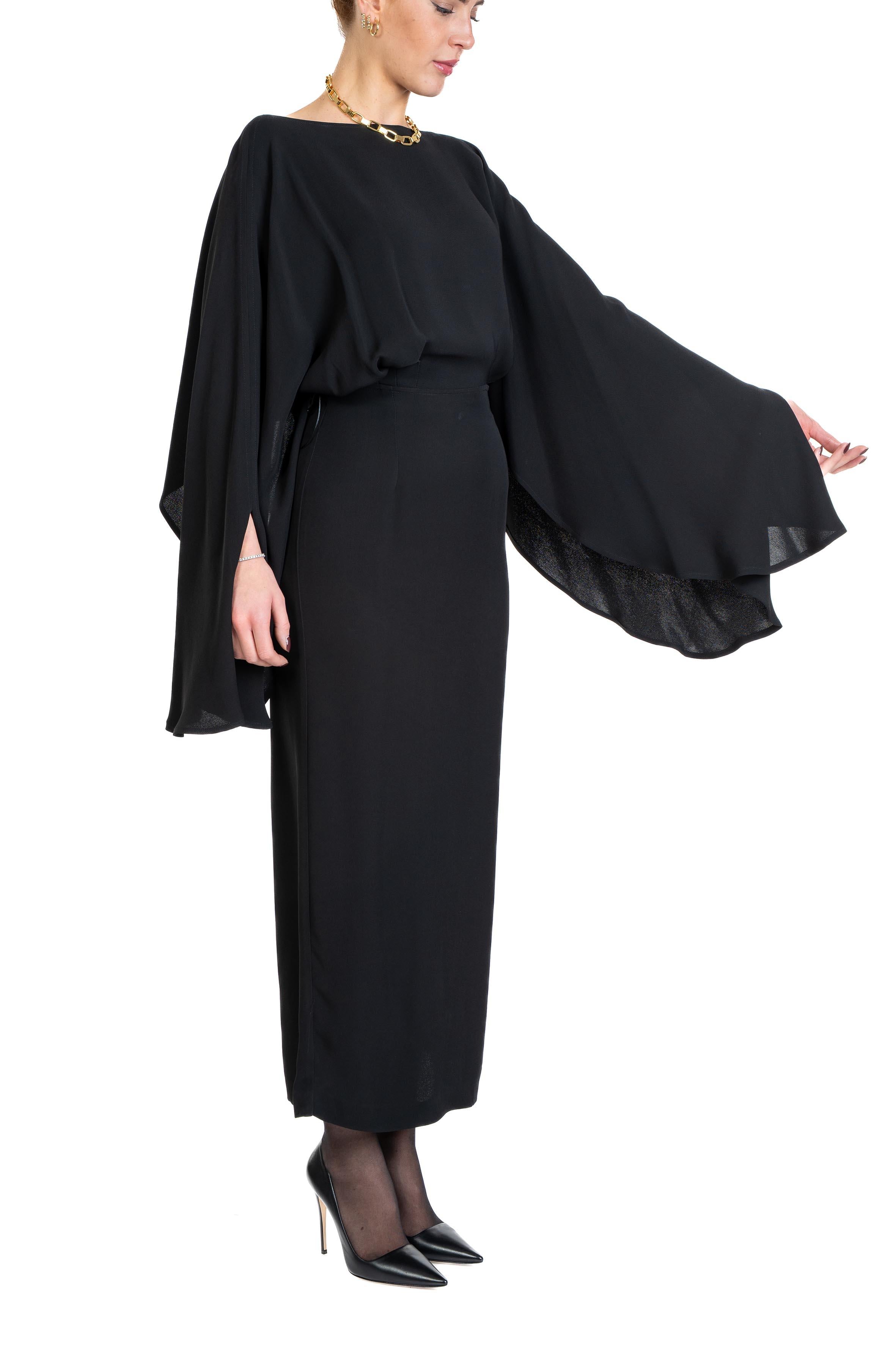 Abito Asuncion nero ASUNCION S5WF11 NERO SEMICOUTURE 