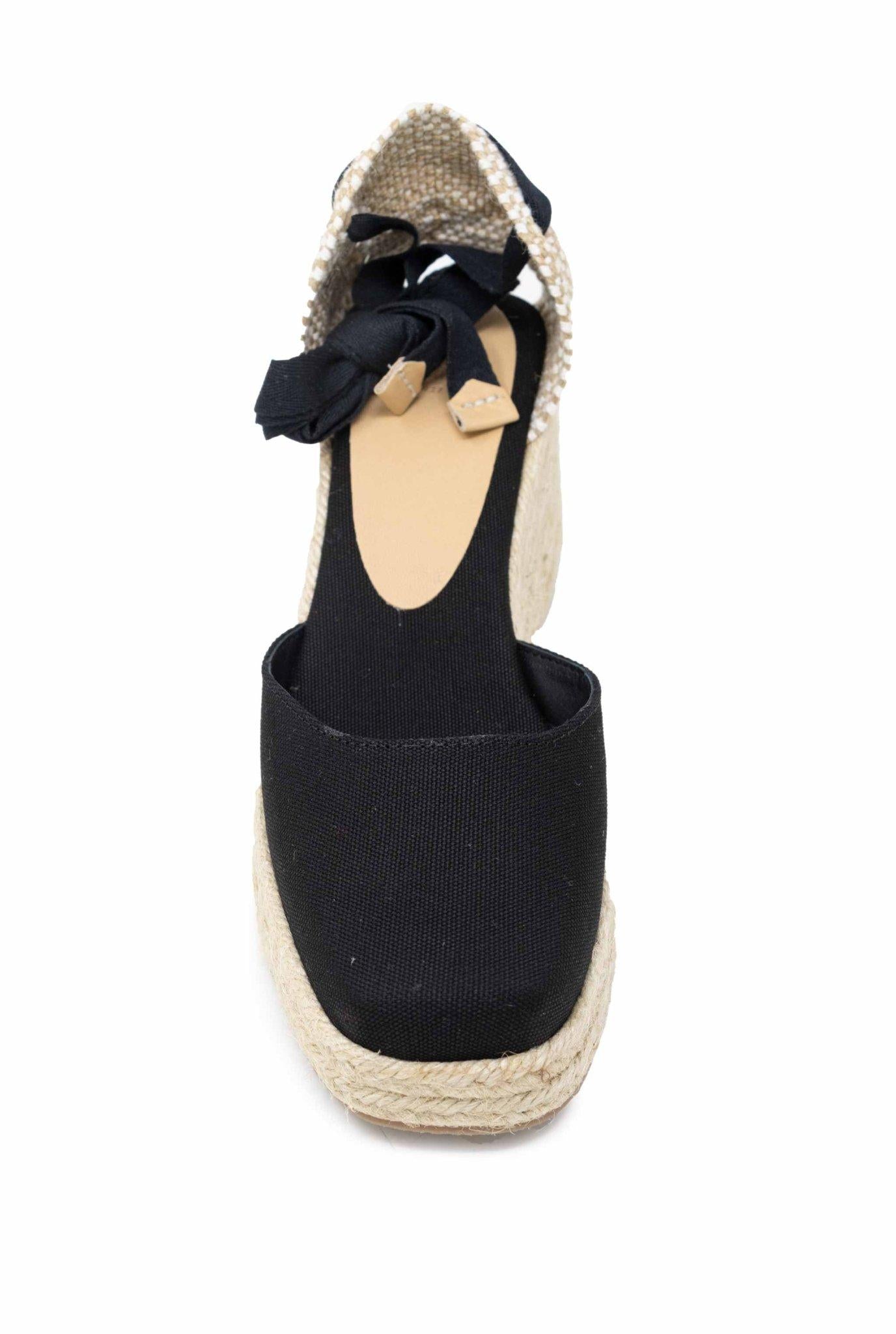 Espadrilles Tina Jute /002 Nero TINA JUTE N CASTANER 