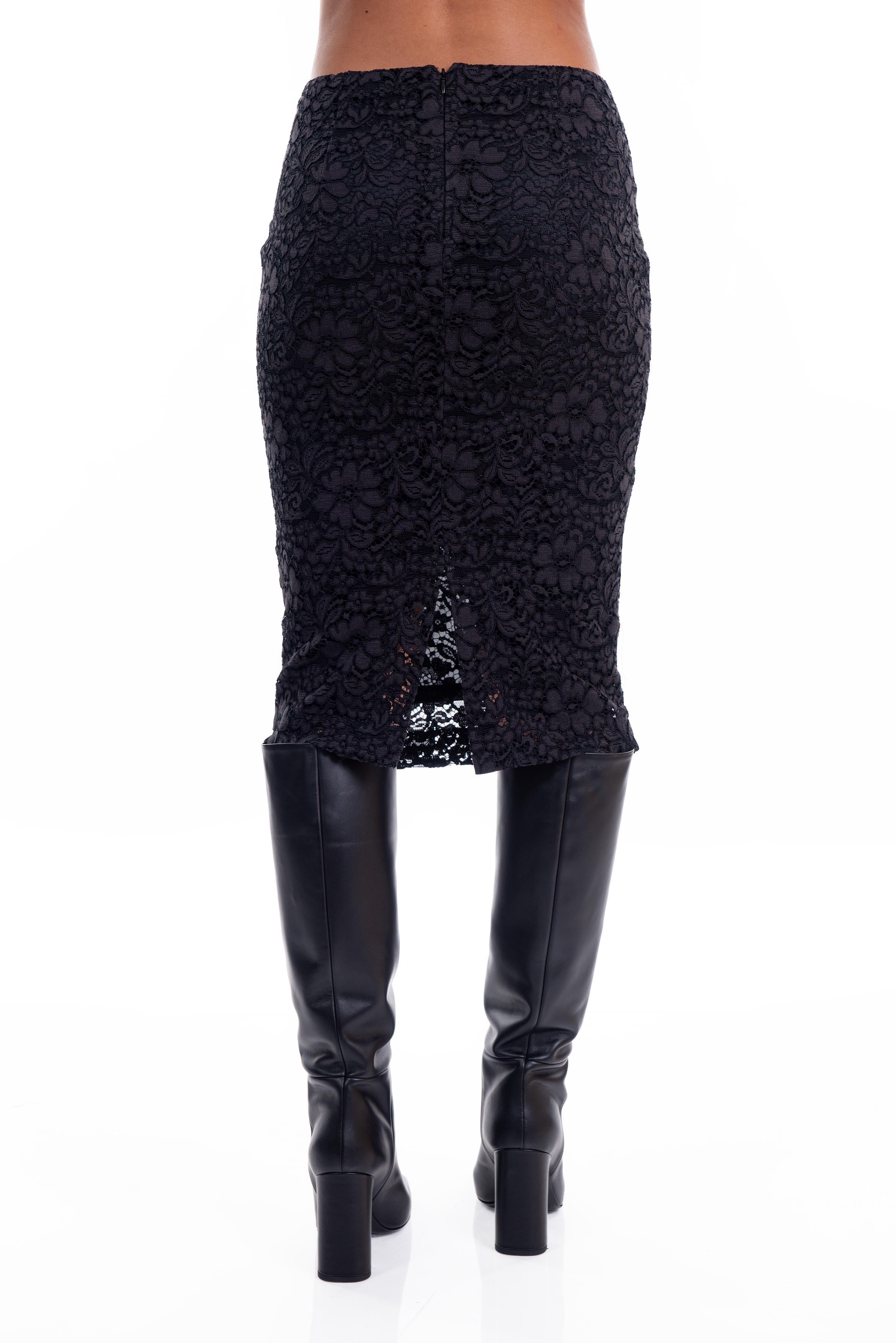 Gonna pizzo nera 9921 2652 N ALICE MILLER 