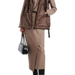 Gilet greengo marrone