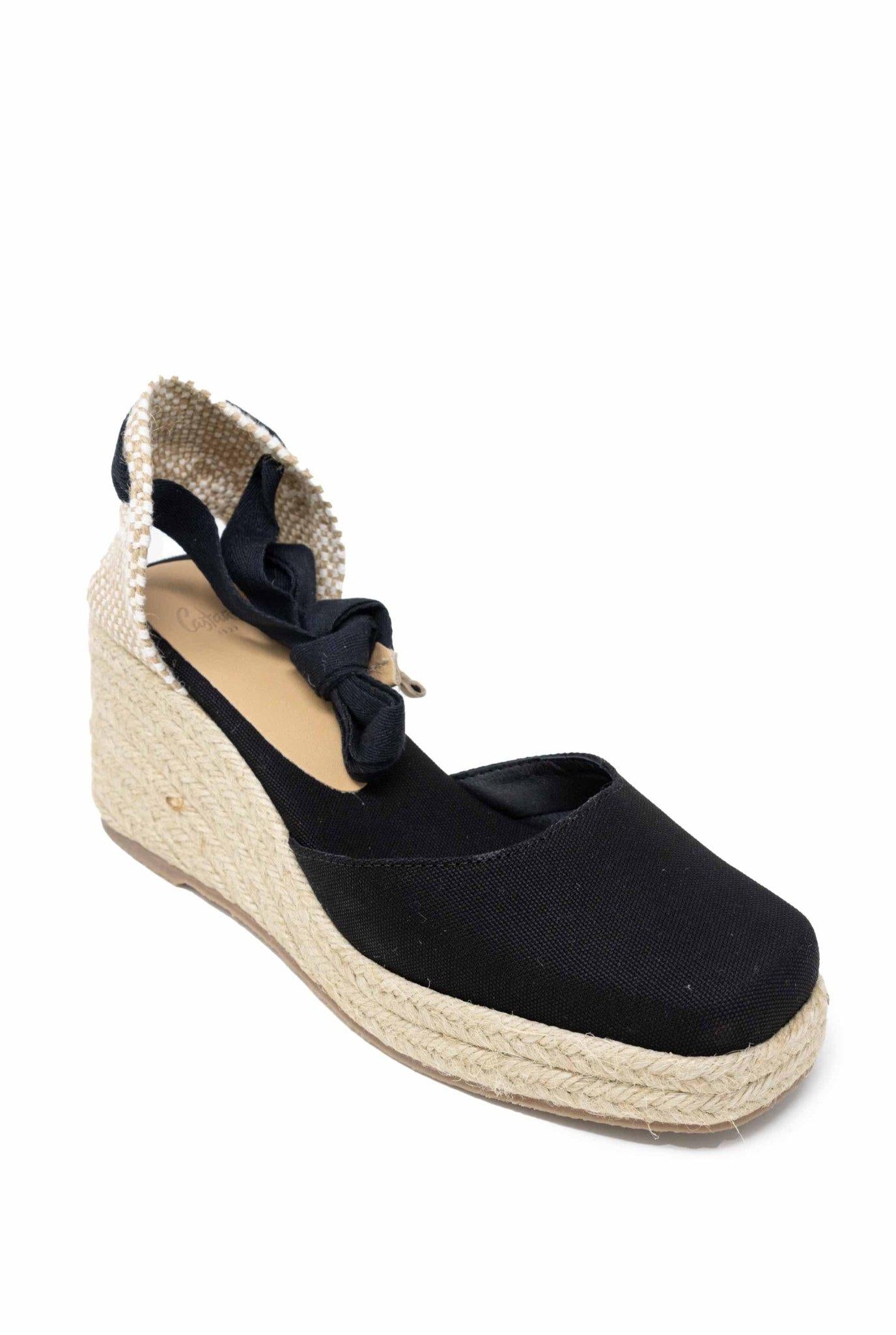 Espadrilles Tina Jute /002 Nero TINA JUTE N CASTANER 