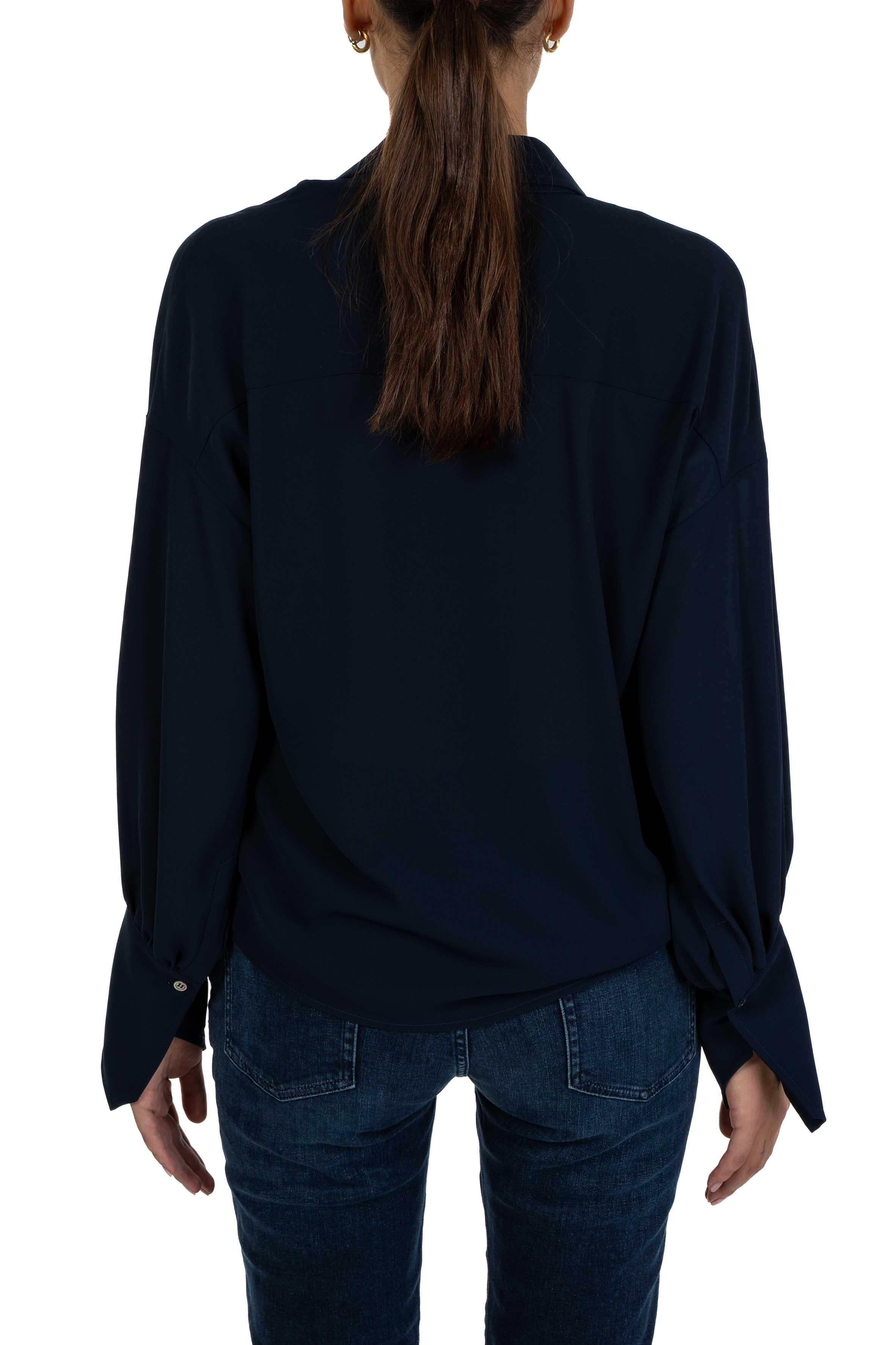 Blusa scollo a V blu 4032 2859 B ALICE MILLER 