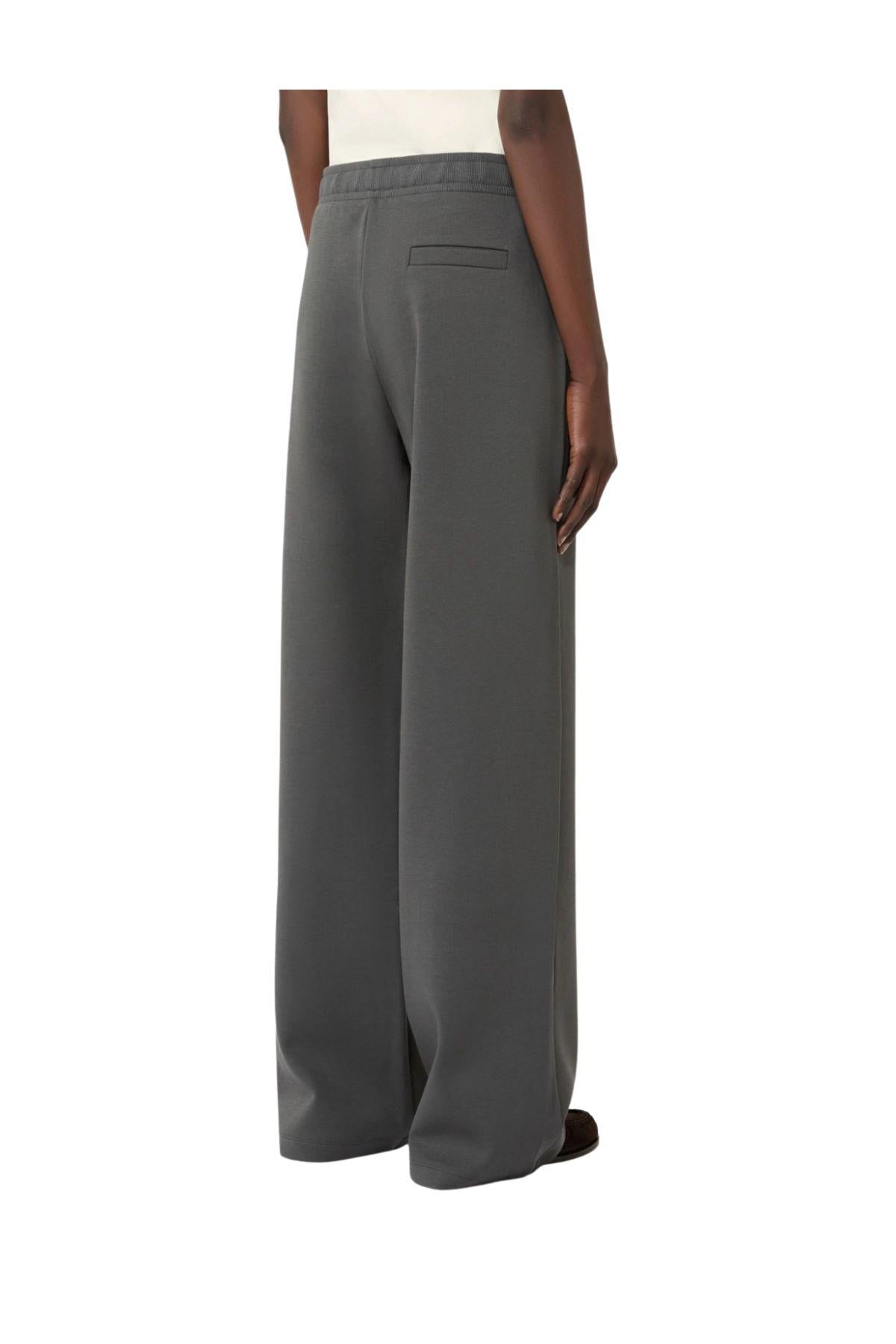 Pantalone ampio in jersey grigio scuro Bali BALI 02 GRIGIO MAX MARA 