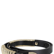 Cintura Ring nera e oro