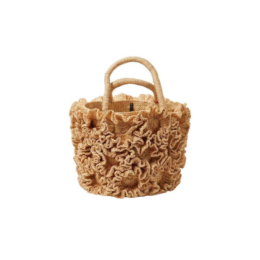 Borsa Edith in paglia EDITH A6SA81 NATURALE LIVIANA CONTI 