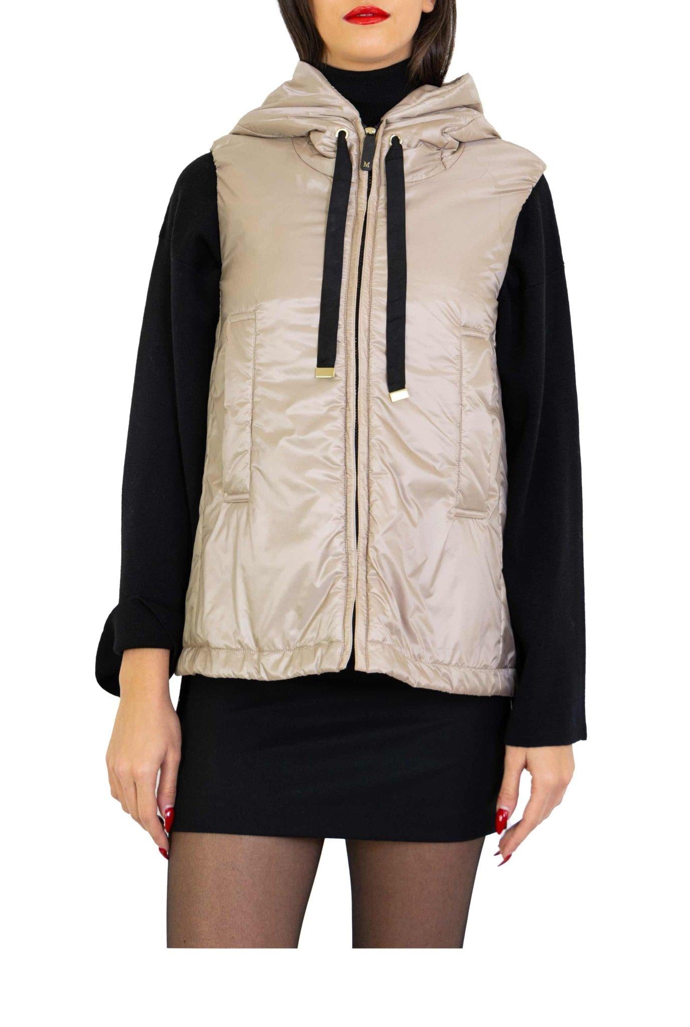 Gilet piumino Greengo color sabbia GREENGO S MAX MARA THE CUBE 