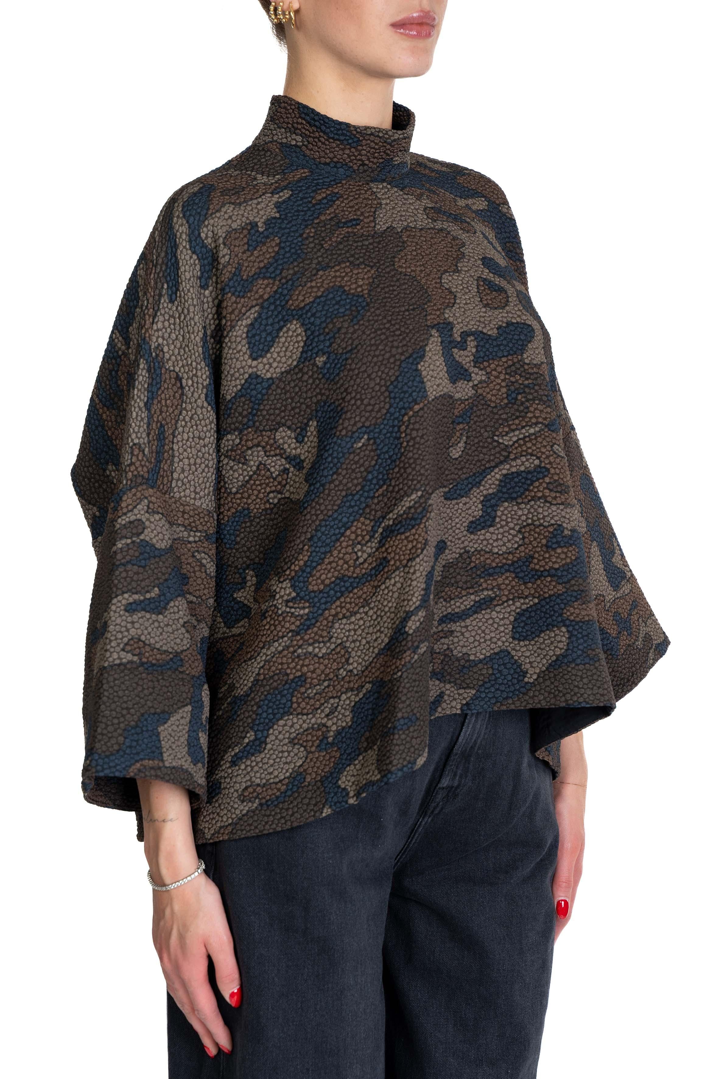 Blusa Iscratch camouflage ISCRATCH COMBO 2 ESSENTIEL ANTWERP 