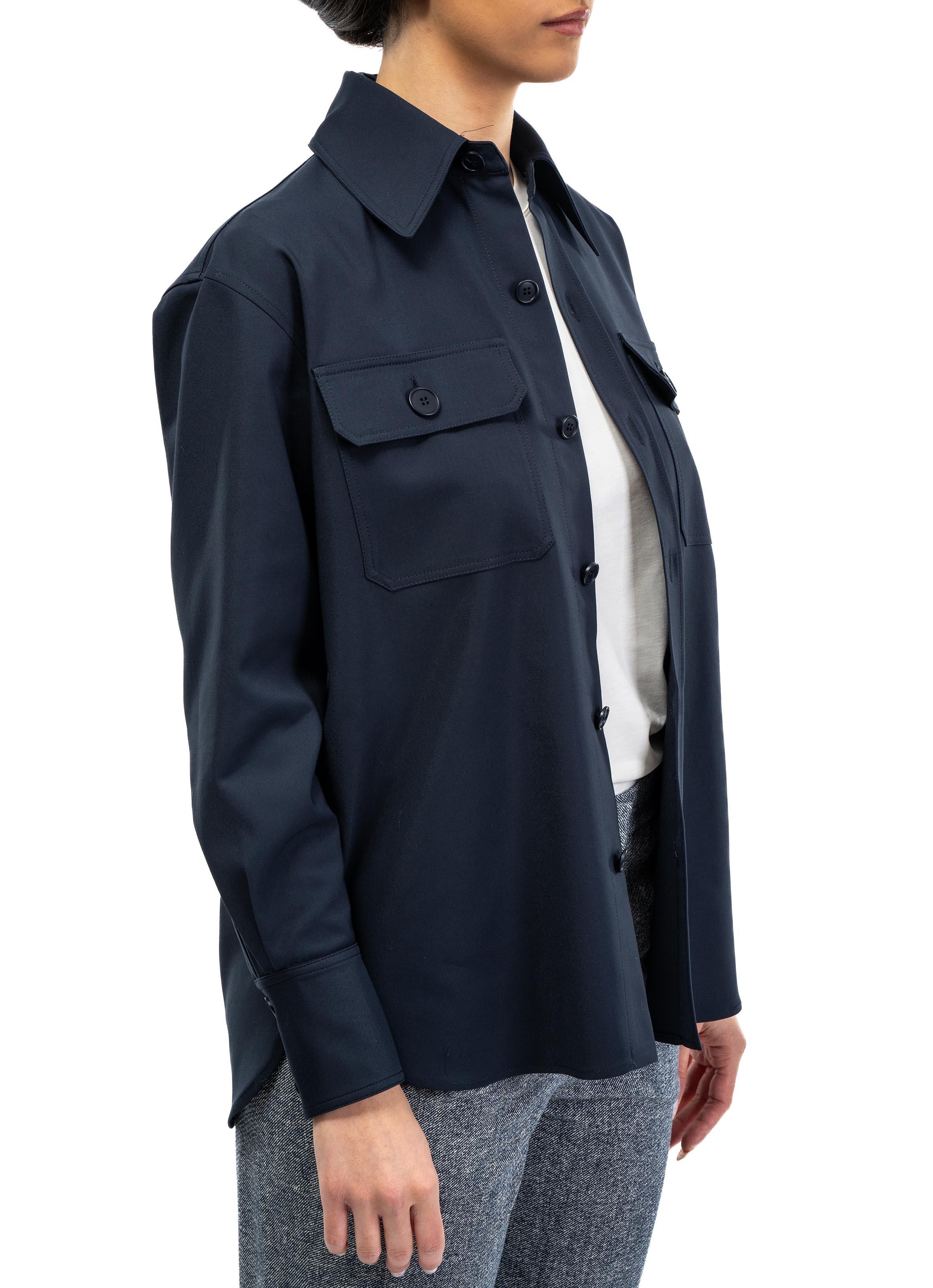 Giacca camicia blu 4461 2155 B ALICE MILLER 