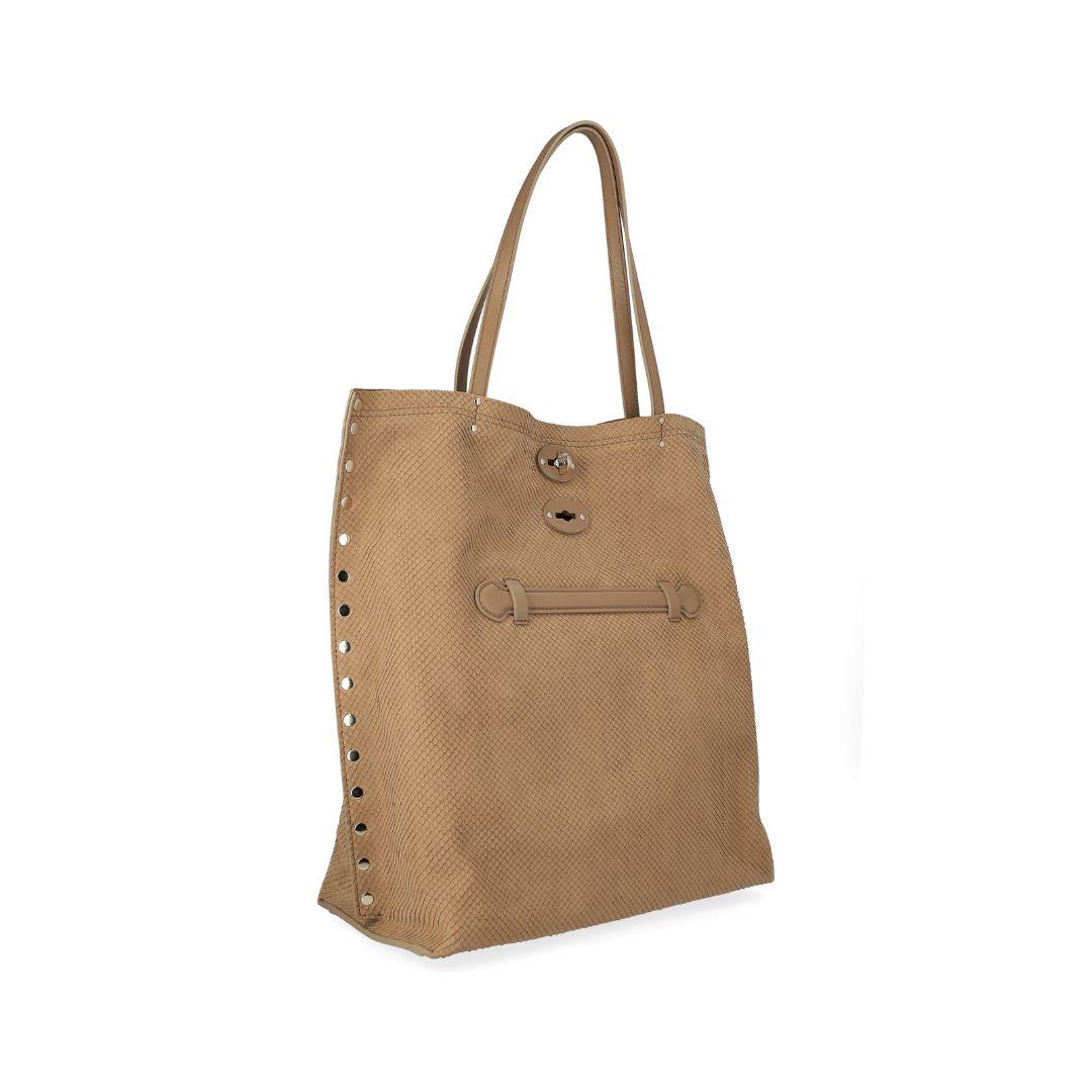 Borsa A'  Spasso Amoretto beige maggese ASPASSO AMORETTO BEIGE MAGGESE ZANELLATO 
