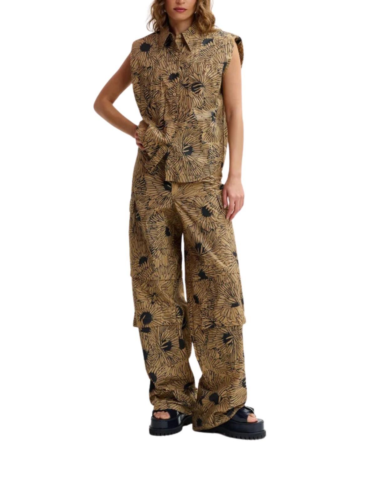 Camicia senza maniche in fantasia JOL COMBO 2 ESSENTIEL ANTWERP 