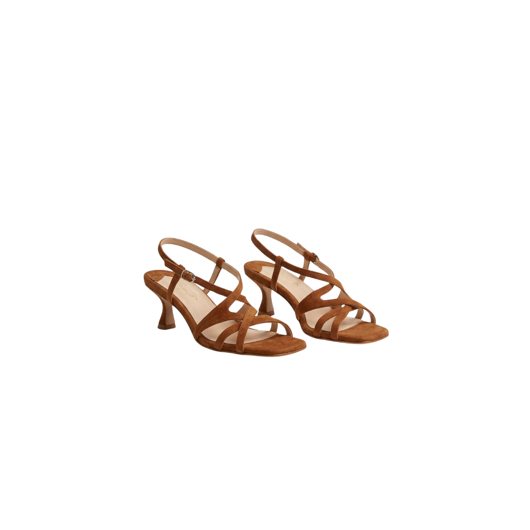 Sandalo intracciato 3795 3795 BRUCIATO ANNA F 