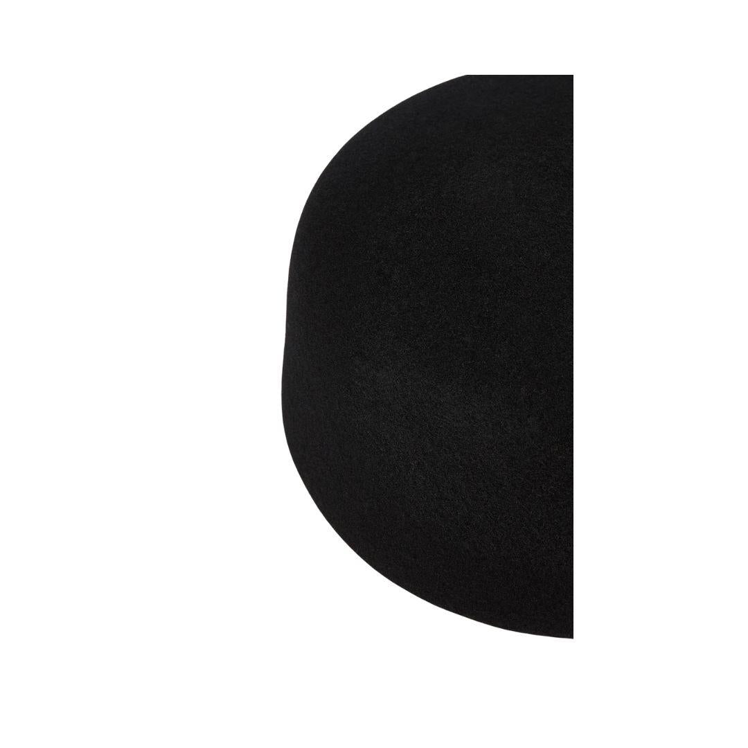 Cappello a scatola PILLBOX A5WF50 NERO LIVIANA CONTI 