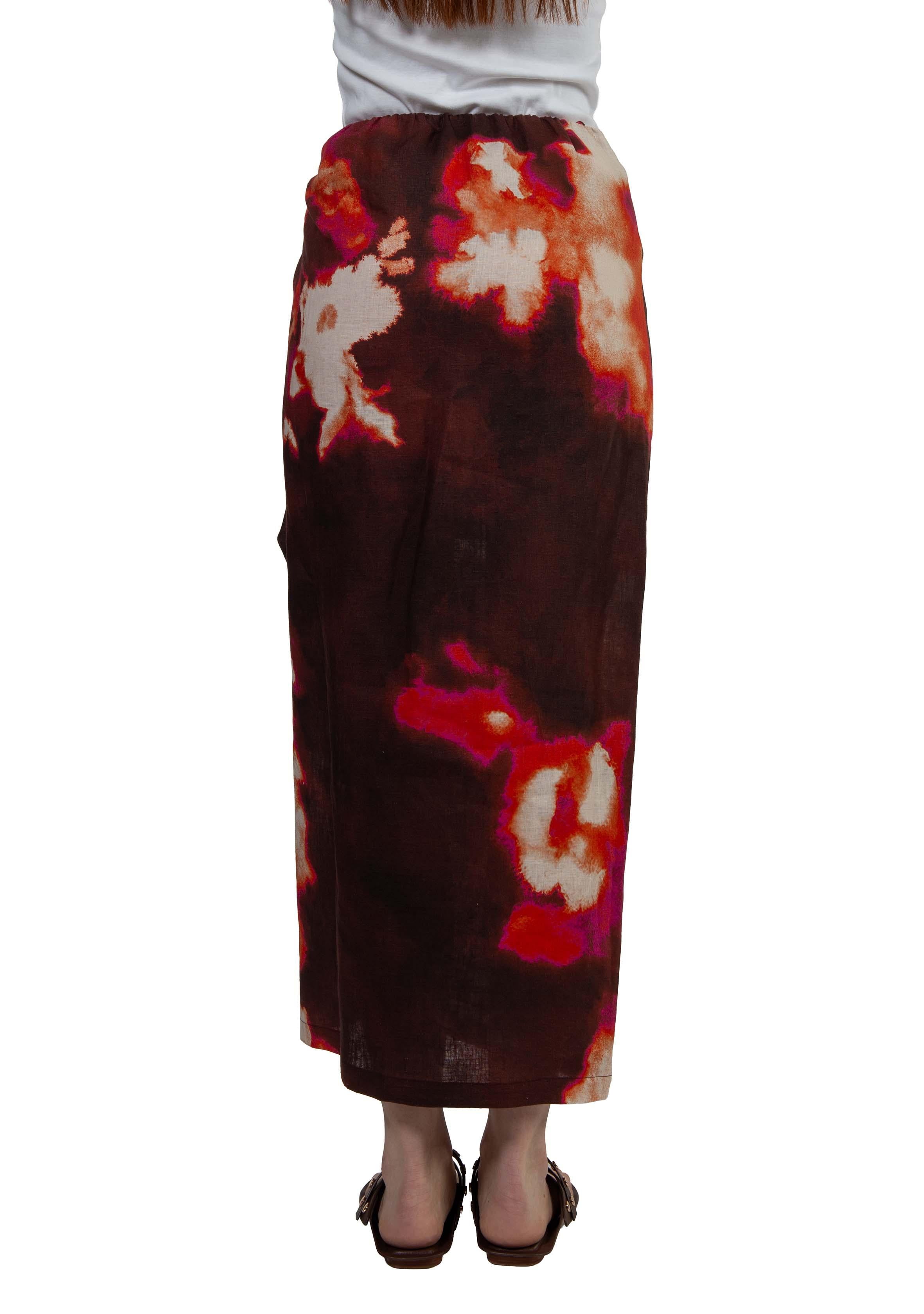 Gonna lunga Erin ERIN L6SL75 BORDEAUUX LIVIANA CONTI 