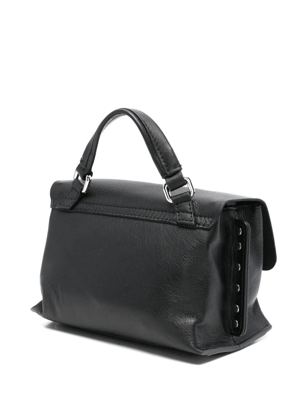 Borsa postina baby in saete nera POSTINA BABY SAETA Z0001 BLACK LAVAGNA ZANELLATO 